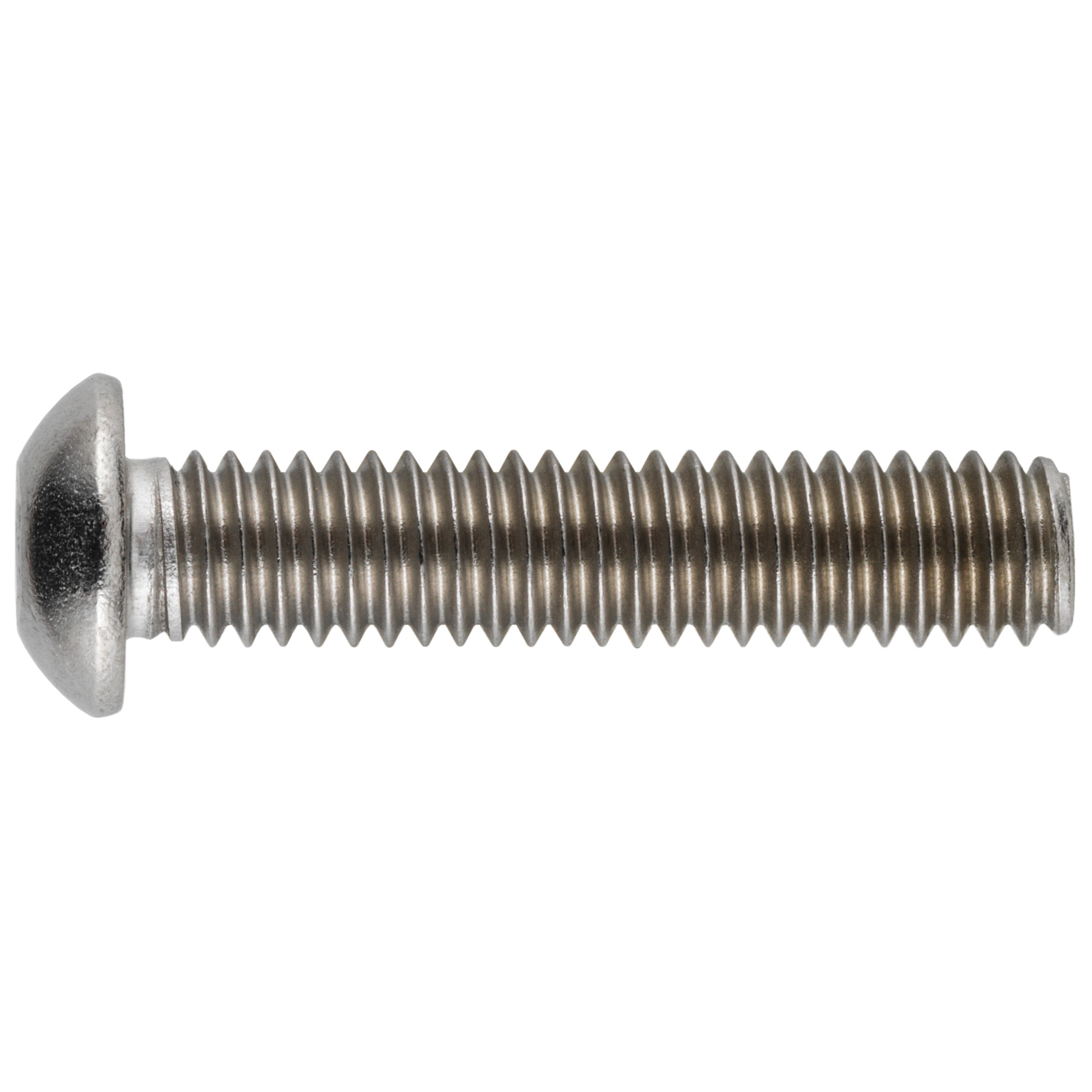 Hillman Stainless Metric Button-Head Cap Screws (M3-0.50 x 6mm) - 25 pc