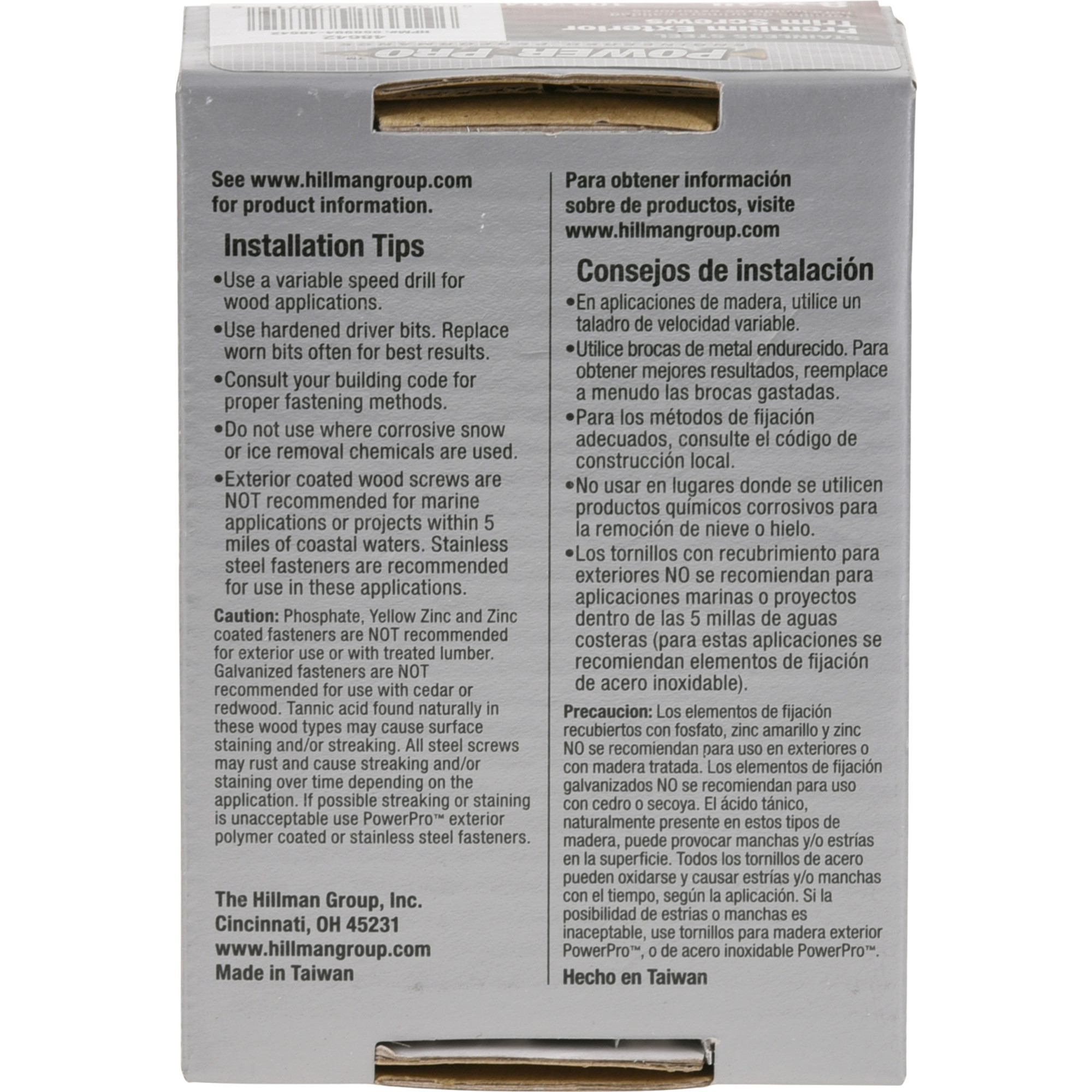 Power Pro Premium 305 Stainless Steel Trim Screws (#8 x 3 in.) - 103 pc