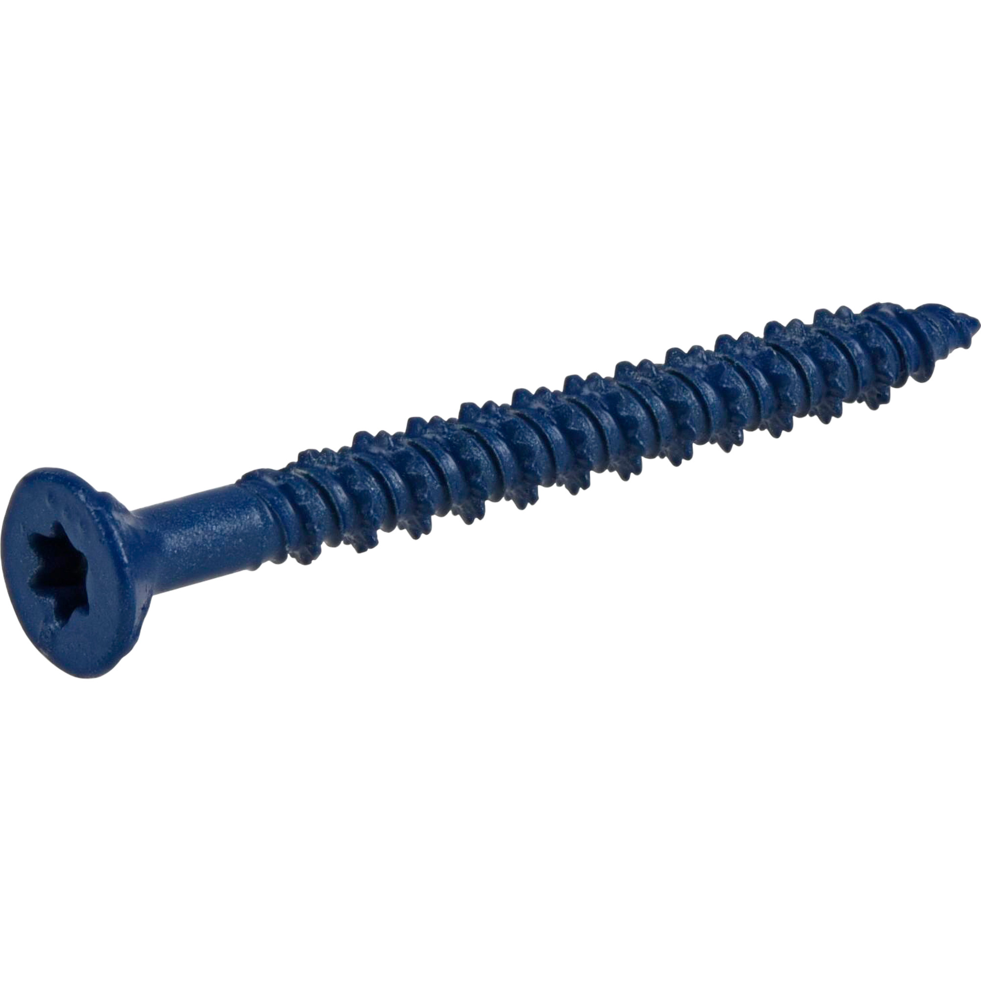 Power Pro Blue Flat-Head Concrete Screw Anchor (3/16 in. x 2-1/4 in.) - 100 pc