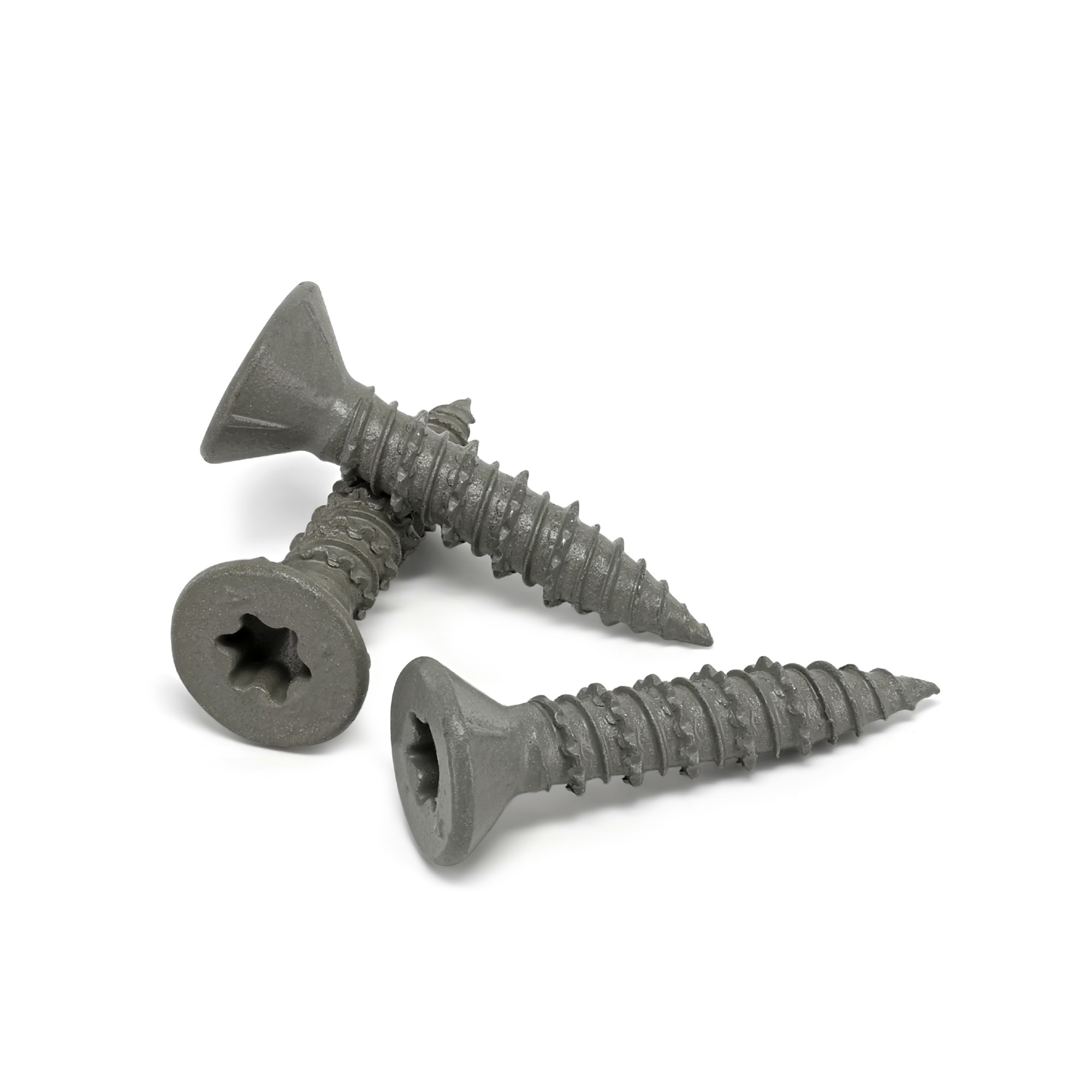Power Pro 410 Stainless Flat Concrete Screw Anchor (3/16 in. x 1-1/4 in.) 100 pc