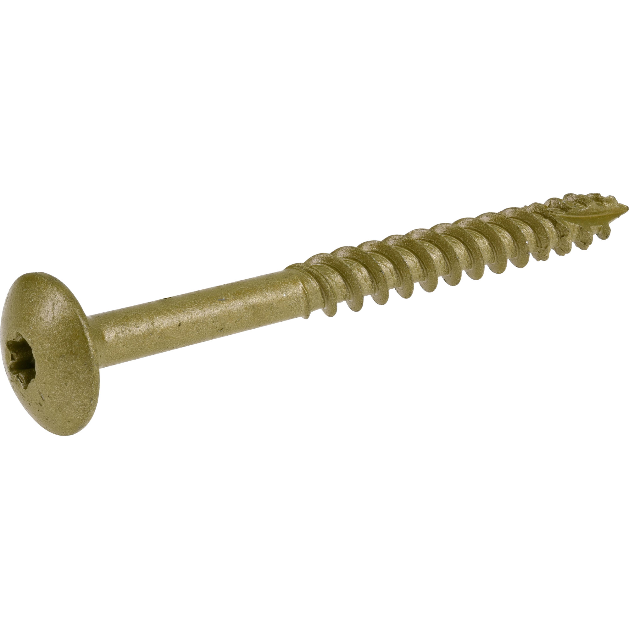 Power Pro Bronze Star Drive Construction Lag Screws (5/16 in.x 3-1/2 in.) - 25 pc