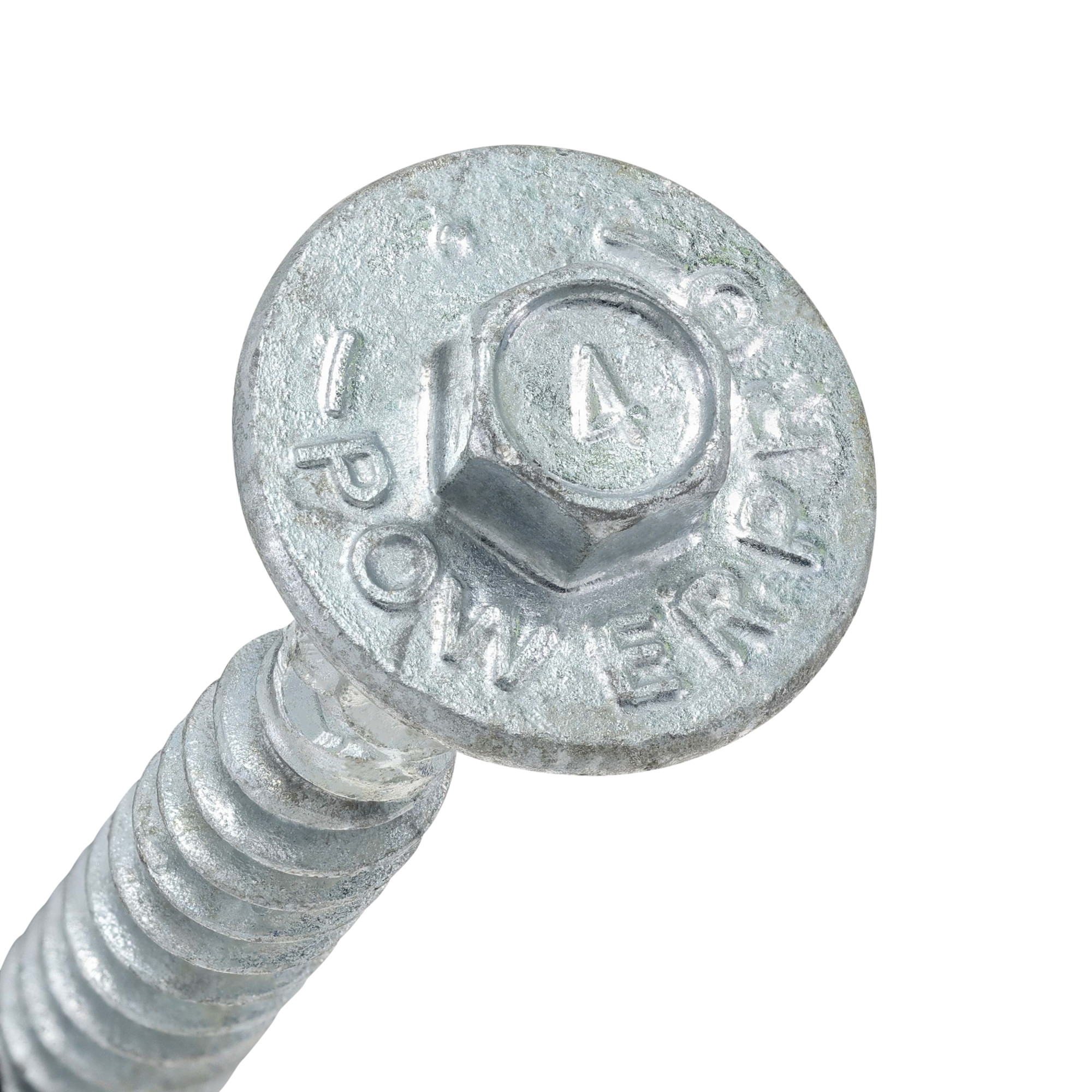 Power Pro HDG Heavy Duty TimberWood Structural Screws (3/8 in. x 4 in.) - 1pc
