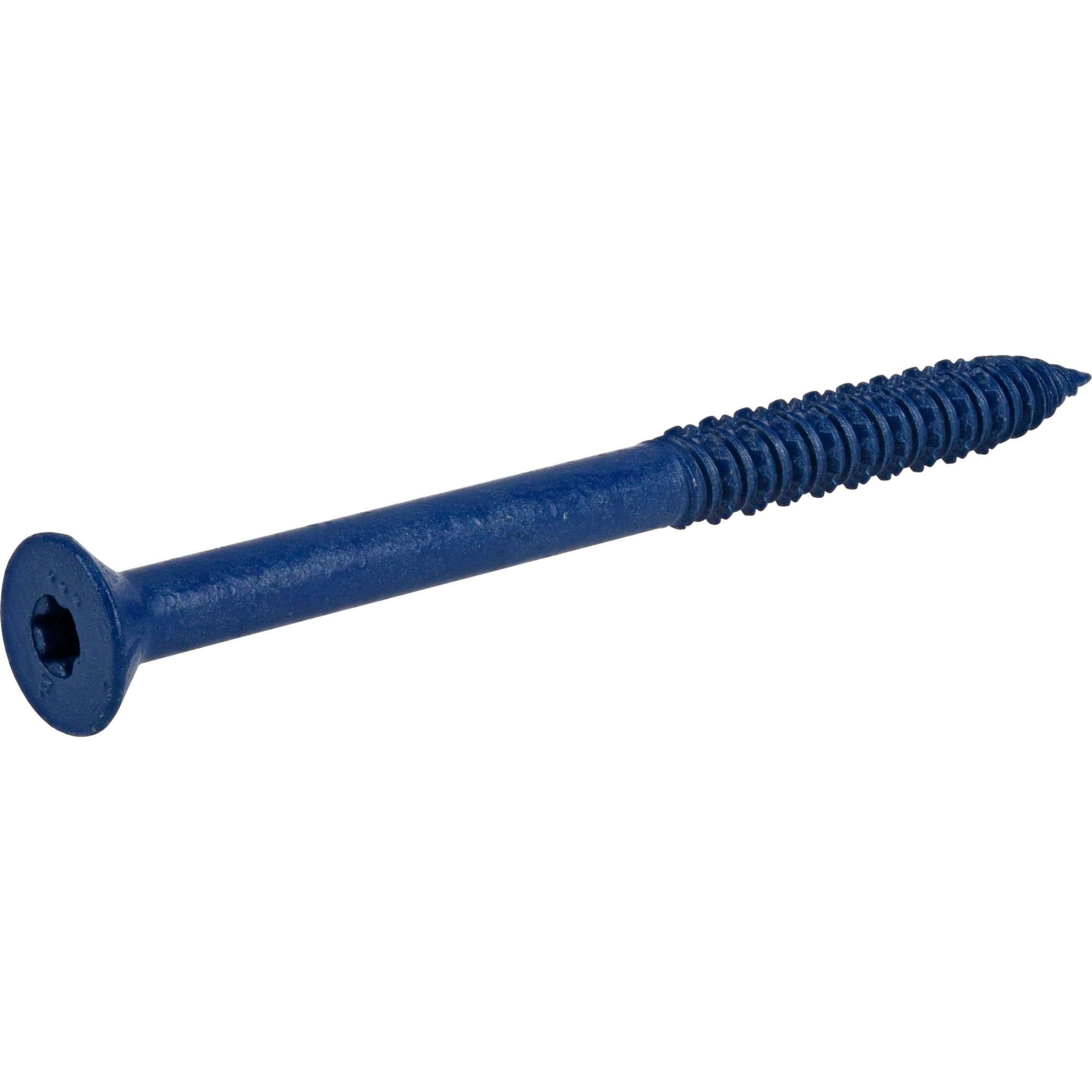 Power Pro Blue Flat-Head Concrete Screw Anchor (5/16 in. x 4 in.) - 50 pc