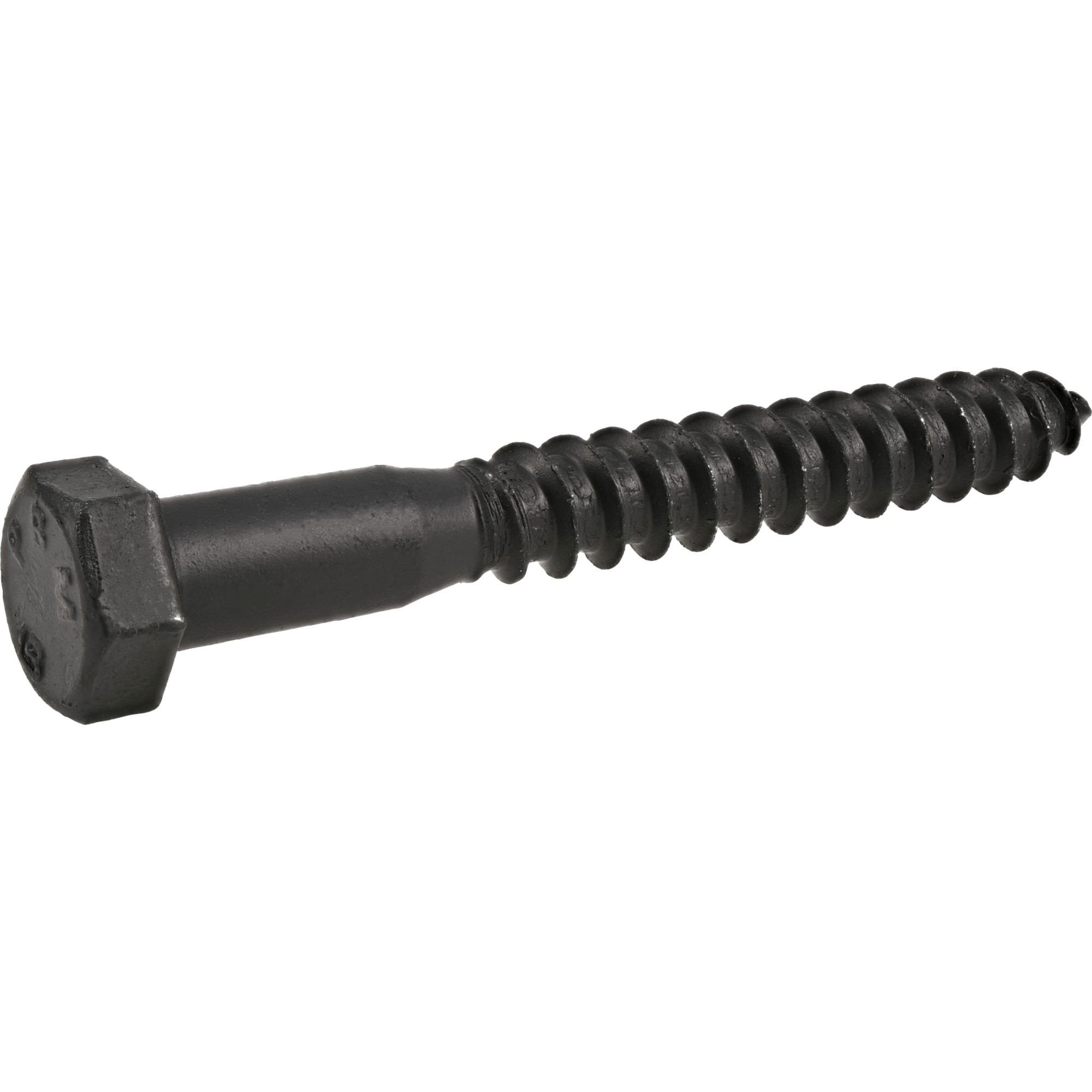 Deck Plus Black Coated Lag Screws 3/8 in. x 3 in.