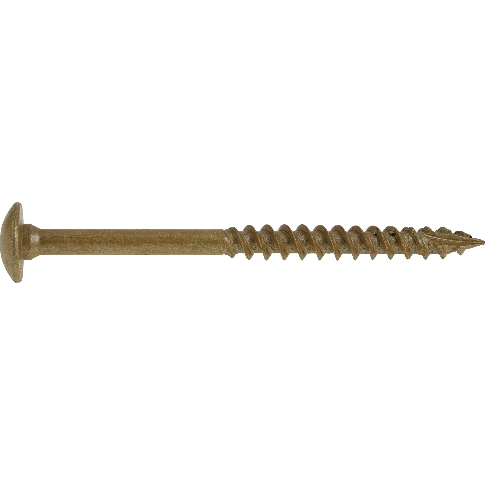 Power Pro Bronze Star Drive Construction Lag Screws (5/16 in.x 4 in.) - 100 pc