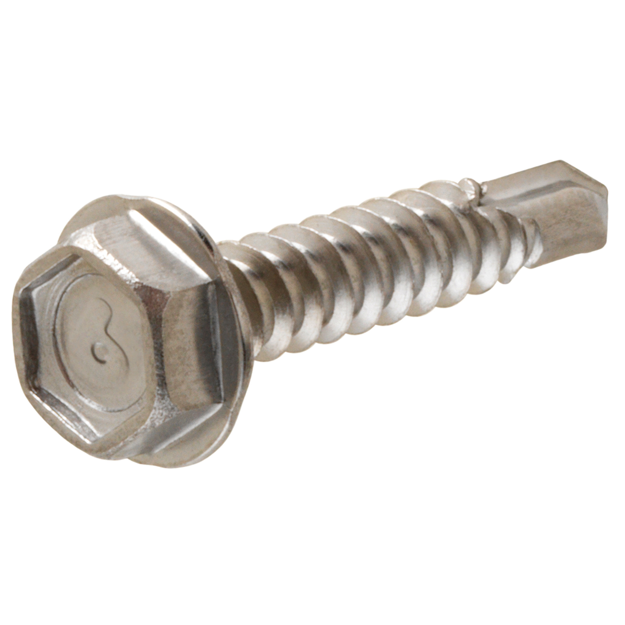 Hillman 410 Stainless Steel Hex Washer Head Self Drilling Screws (#10-16 x 3 in.)