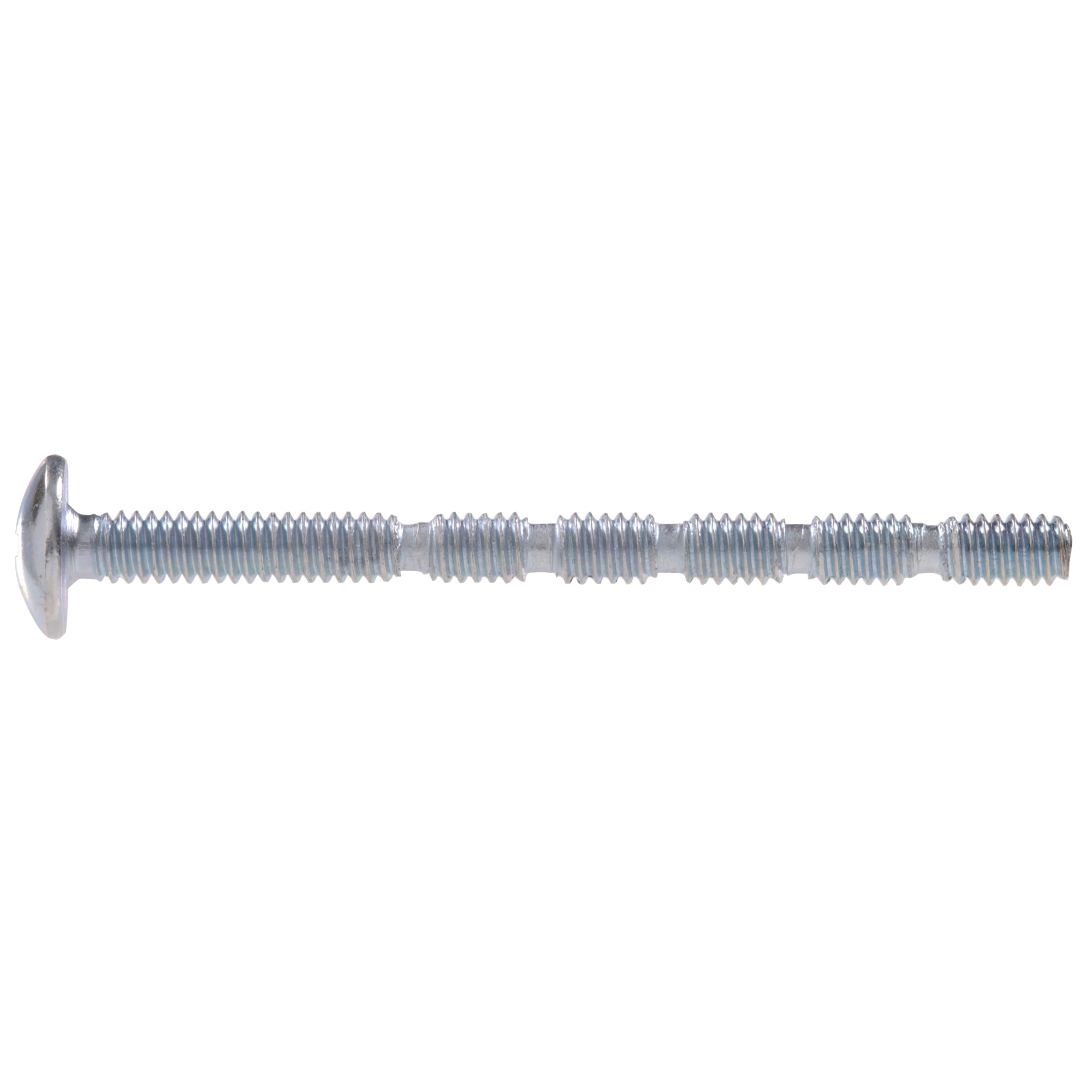 Hillman Zinc Breakaway Machine Screw #8-32 x 2 in.