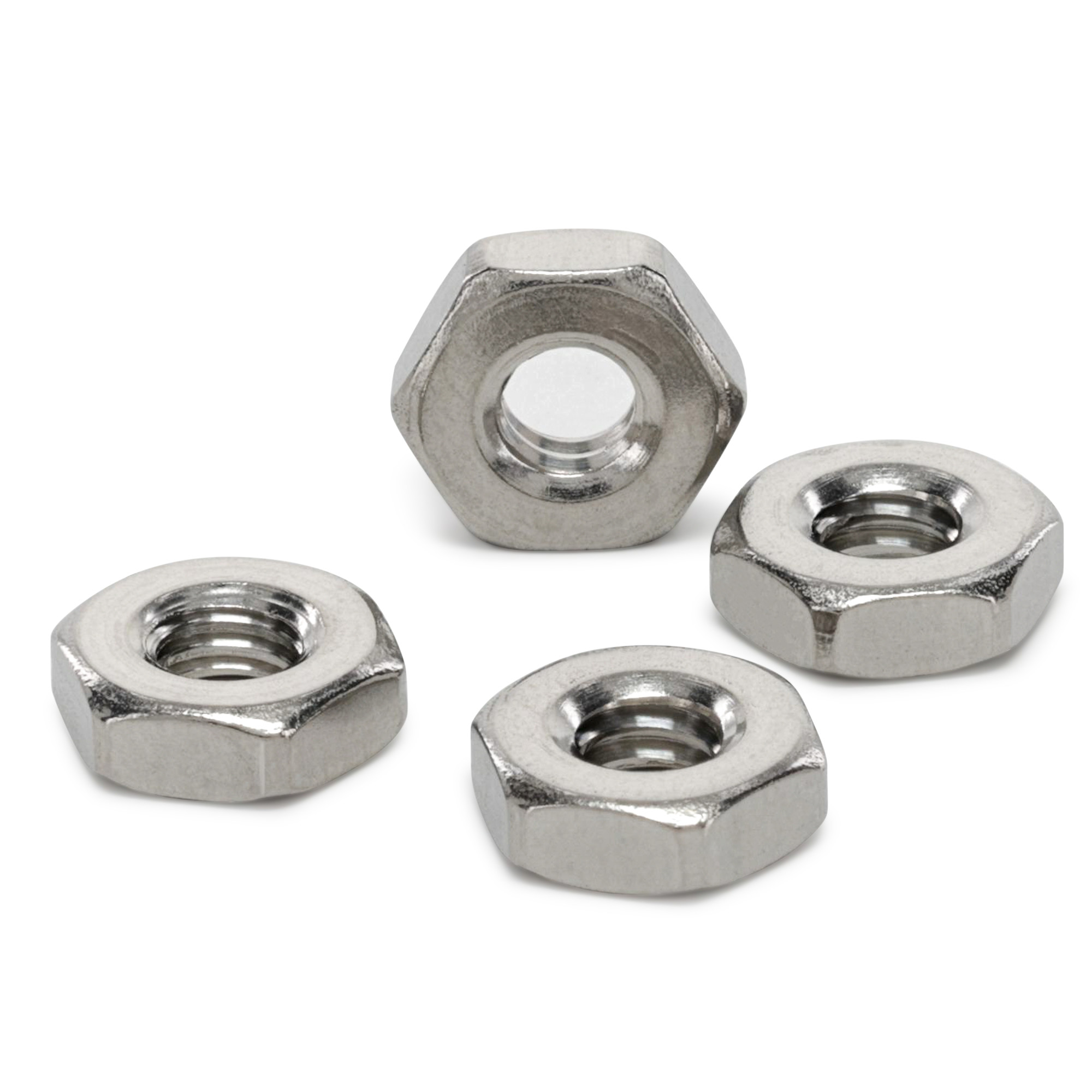 Hillman 18-8 Stainless Hex Machine Screw Nut (#10-24)