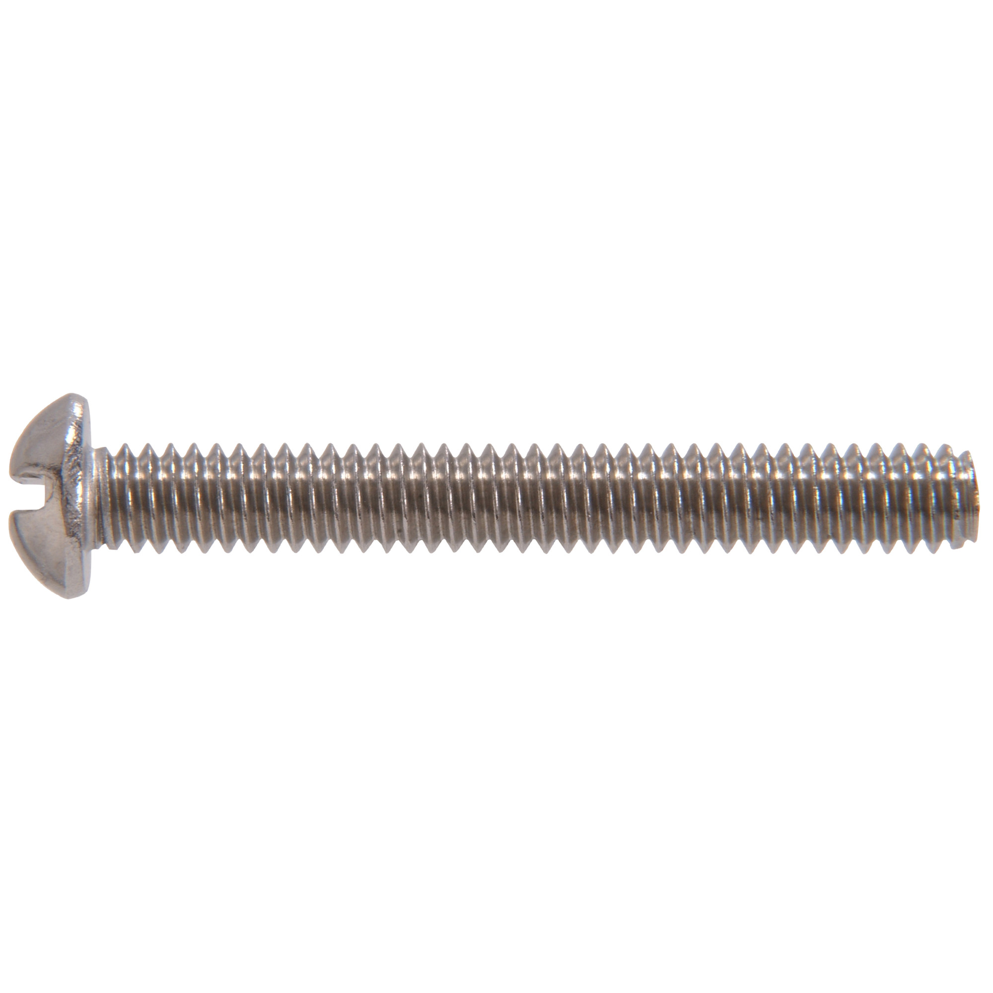 Hillman Stainless Slotted Round-Head Machine Screws (5/16 in.-18 x 2-1/2 in.)