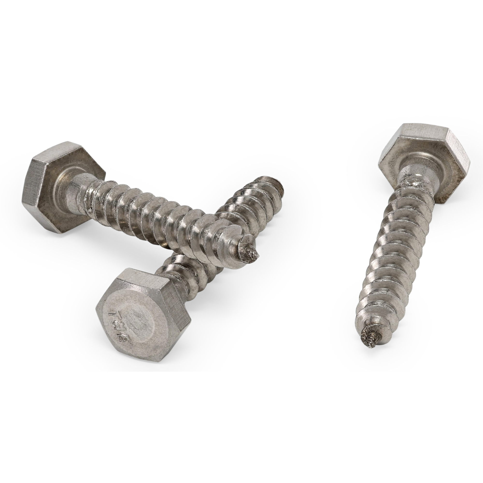Hillman Stainless Steel Hex Lag Screw 1/4 in. x 1-1/2 in.