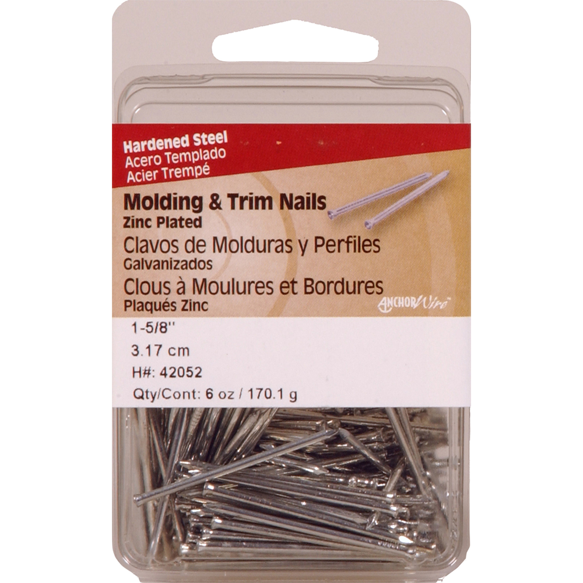 Anchor Wire Bright Hardwood Trim Nails (1-5/8 in.) - 6 oz.
