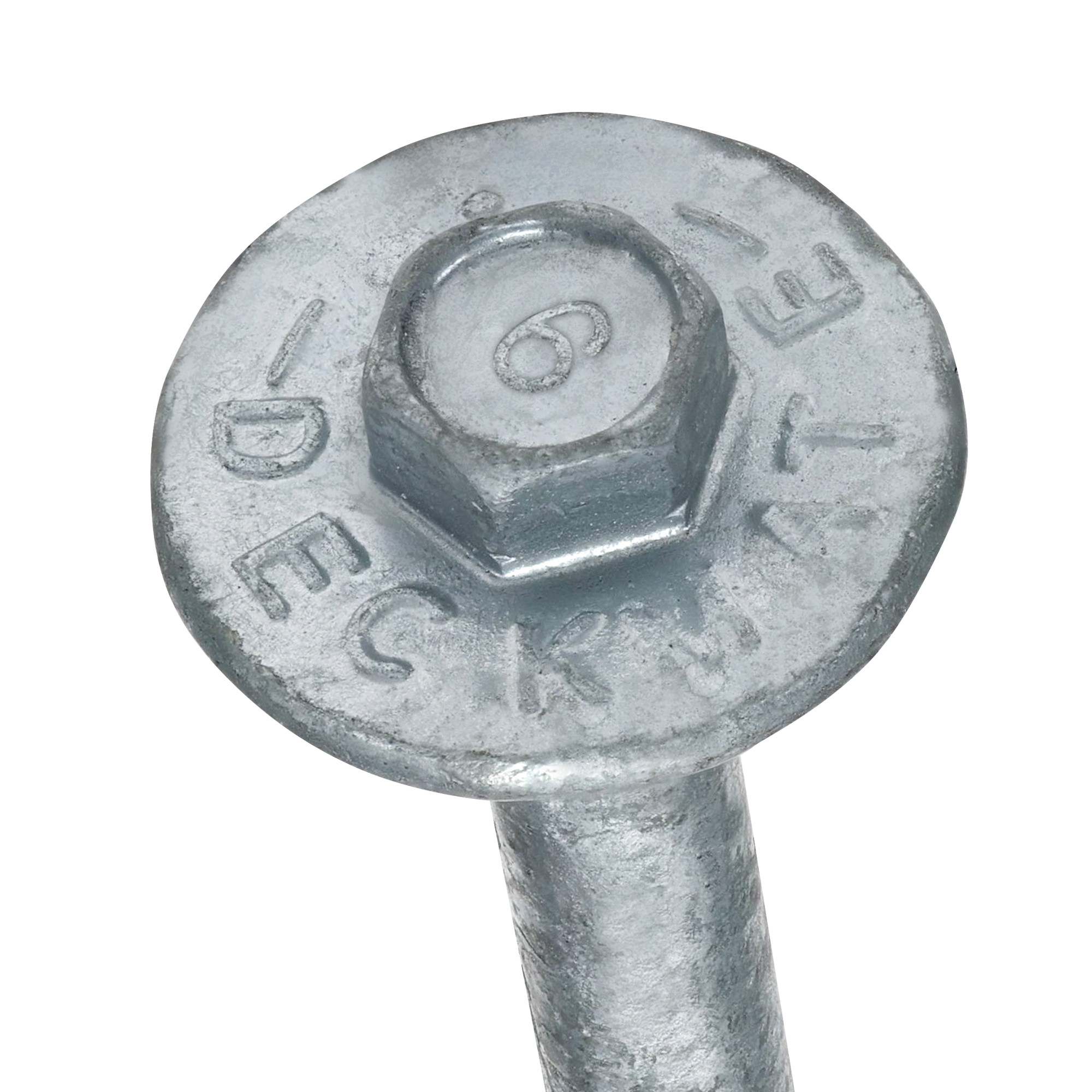 DeckMate Hot Dipped Galvanized Large Hex Washer Hd Structural Screws (3/8 in. x 6 in.)