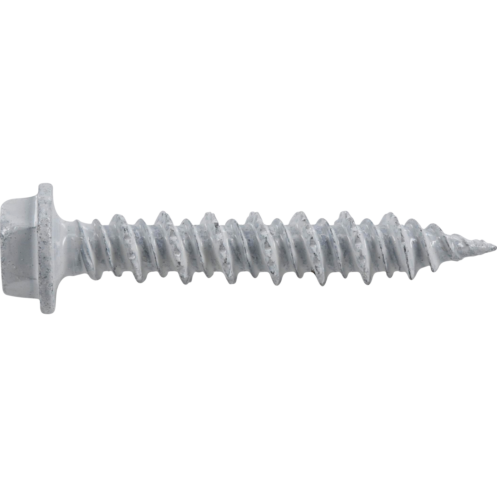 Power Pro White Hex Washer-Head Concrete Screw Anchor (3/16 in. x 1-1/4 in.) - 25 pc