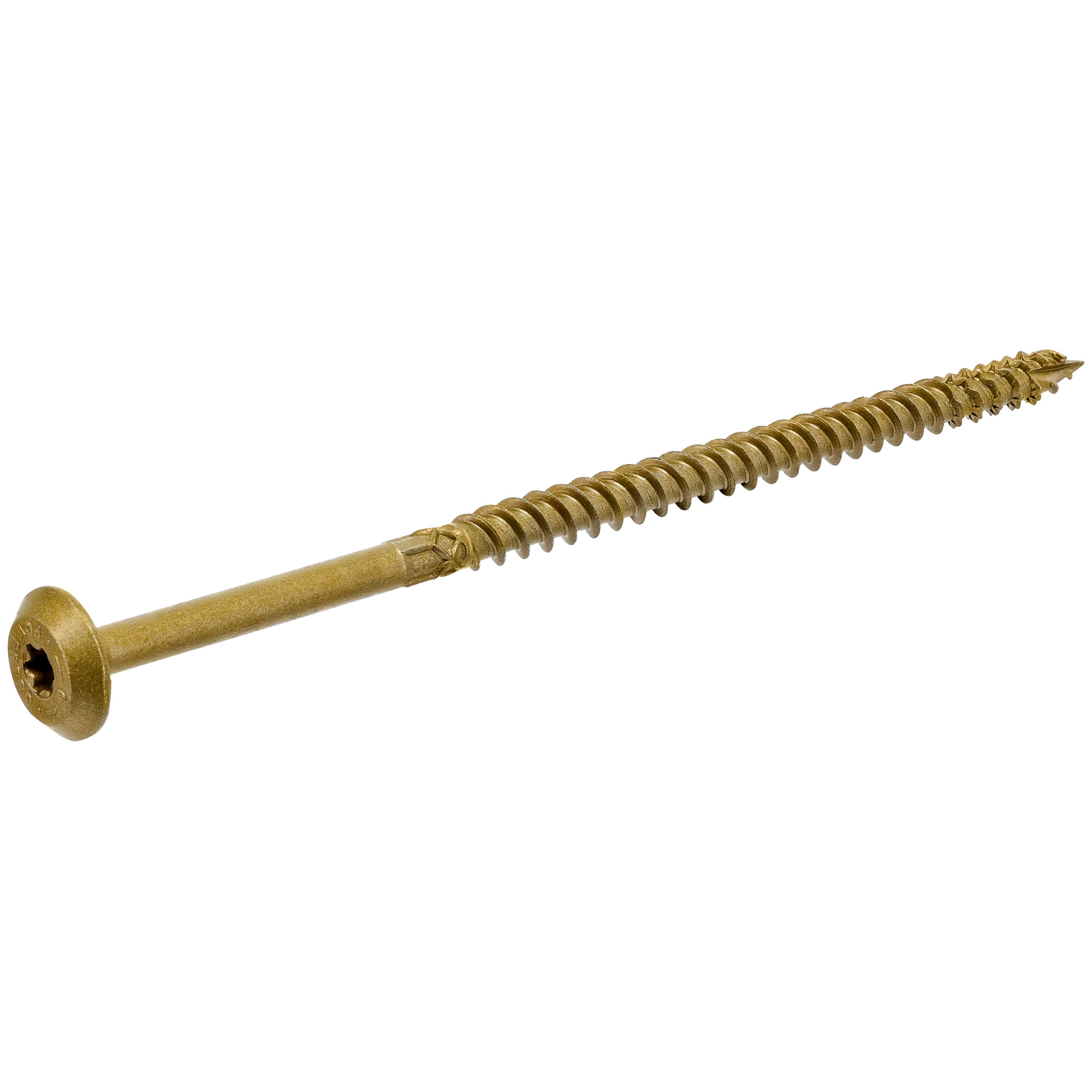 Power Pro Bronze Structural Lag Screws (5/16 in. x 5 in.) - 36 pc