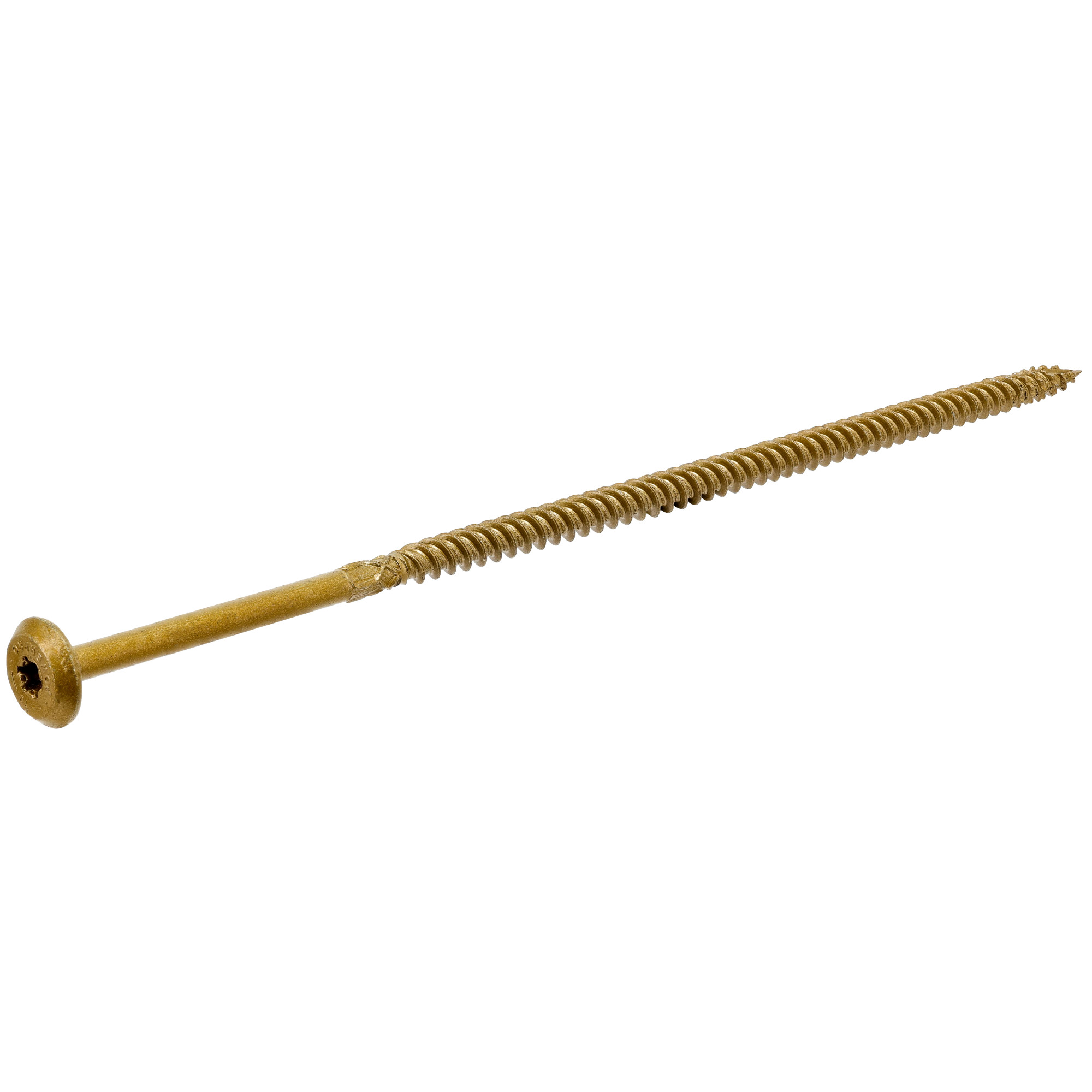 Power Pro Bronze Structural Lag Screws (3/8 in. x 10 in.) - 1 pc