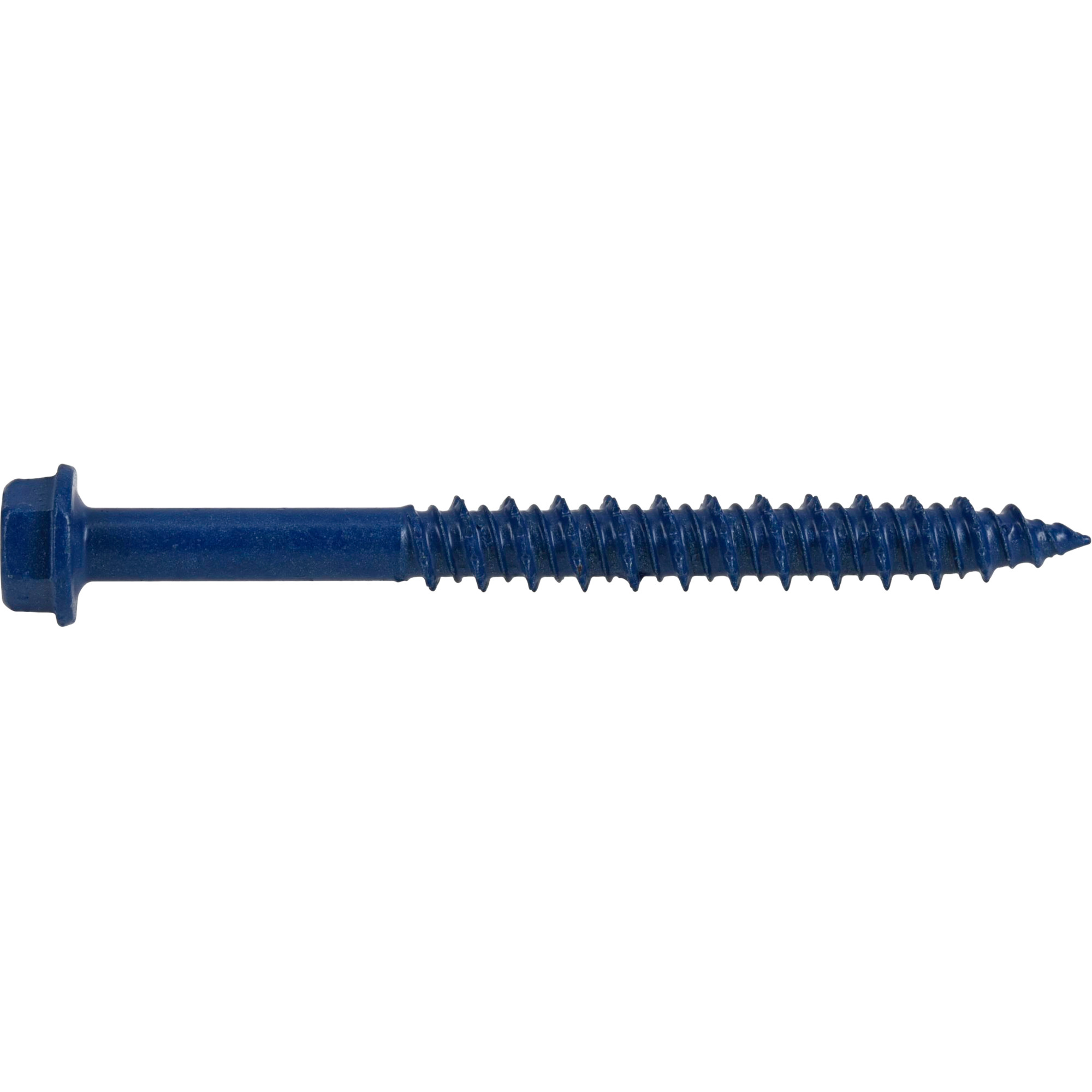 Power Pro Blue Hex Washer-Head Concrete Screw Anchor (1/4 in. x 2-3/4 in.) - 4 pc