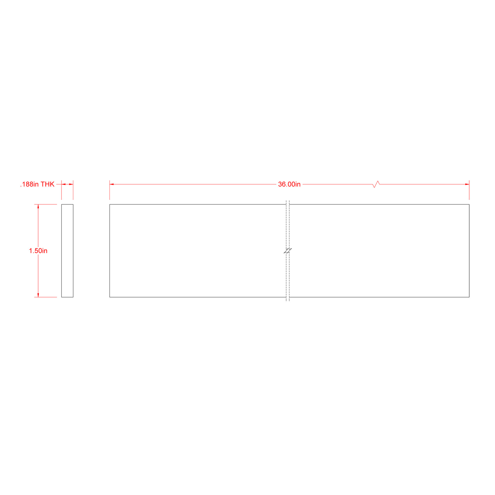 SteelWorks Weldable Steel Flat (3/16 in. x 1-1/2 in. x 3 ft.)