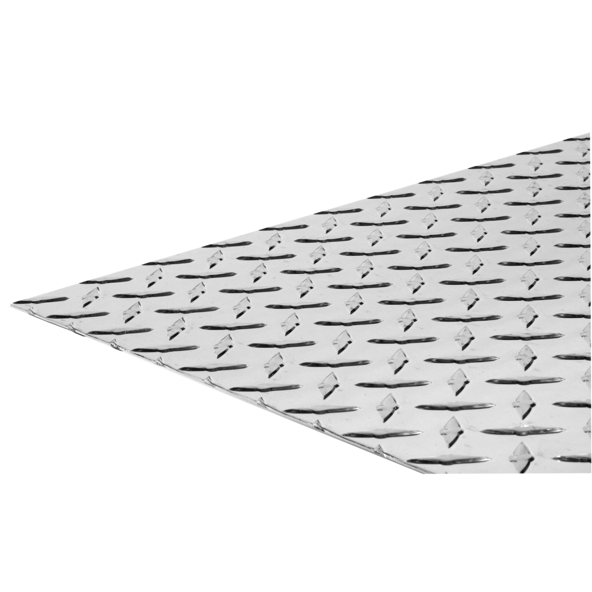 SteelWorks Tread Plate Bright Aluminum (0.063 in. x 24 in. x 48 in.)