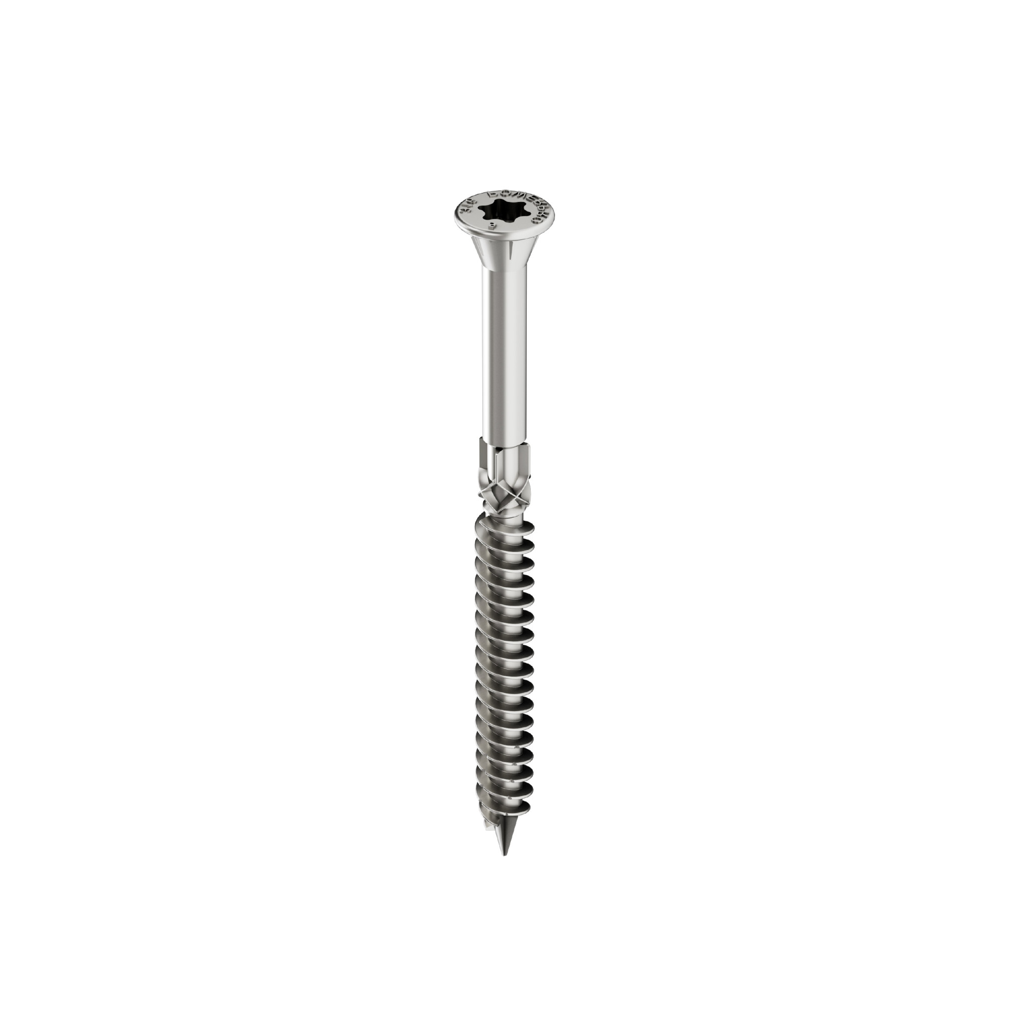 Power Pro 316SS Heavy Duty TimberWood Structural Screws (3/8 in. x 5 in.) - 1pc