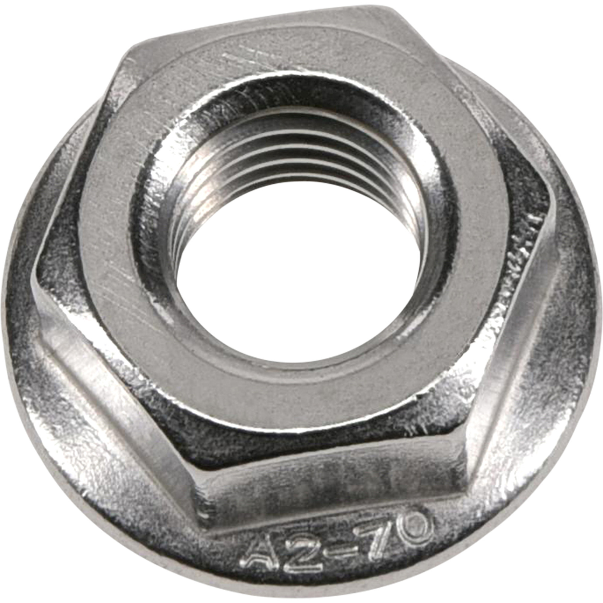 Hillman Stainless Metric Flange Nuts (M8-1.25) - 12 pc