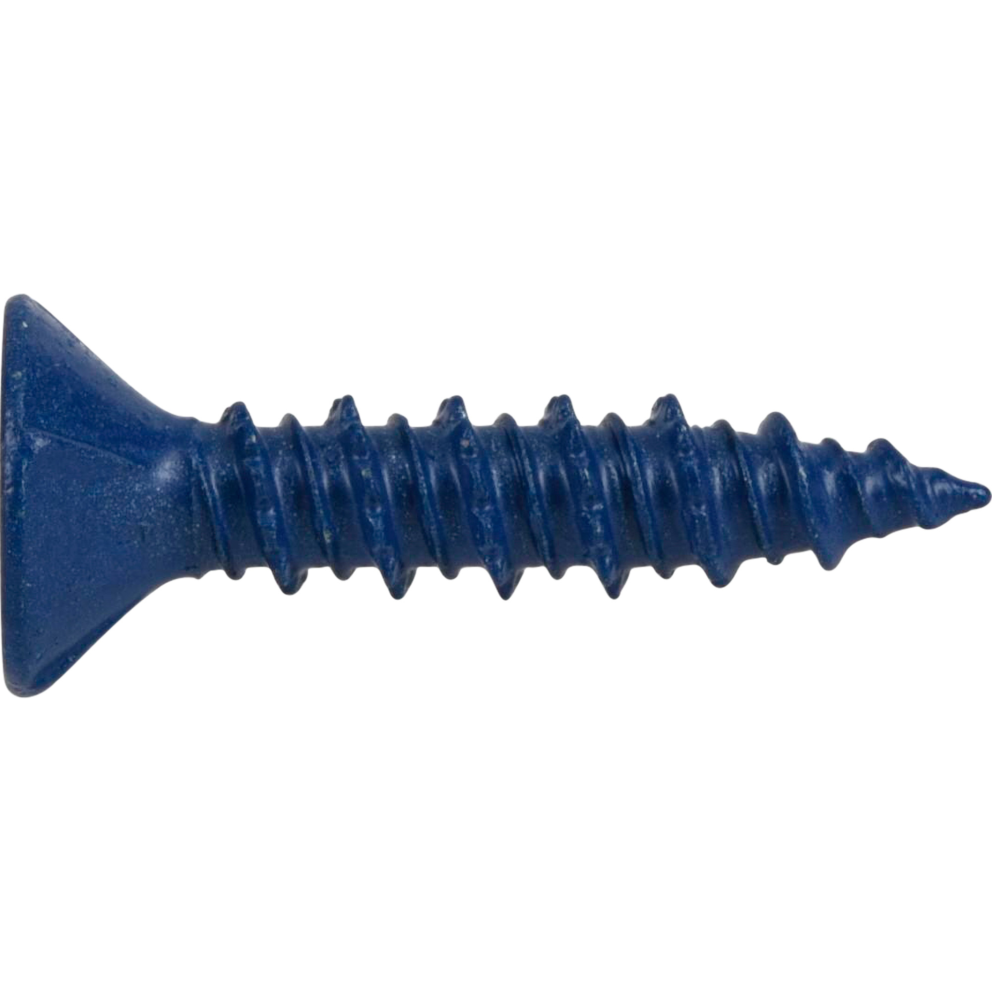 Power Pro Blue Flat-Head Concrete Screw Anchor (1/4 in. x 1-1/4 in.) - 5 pc
