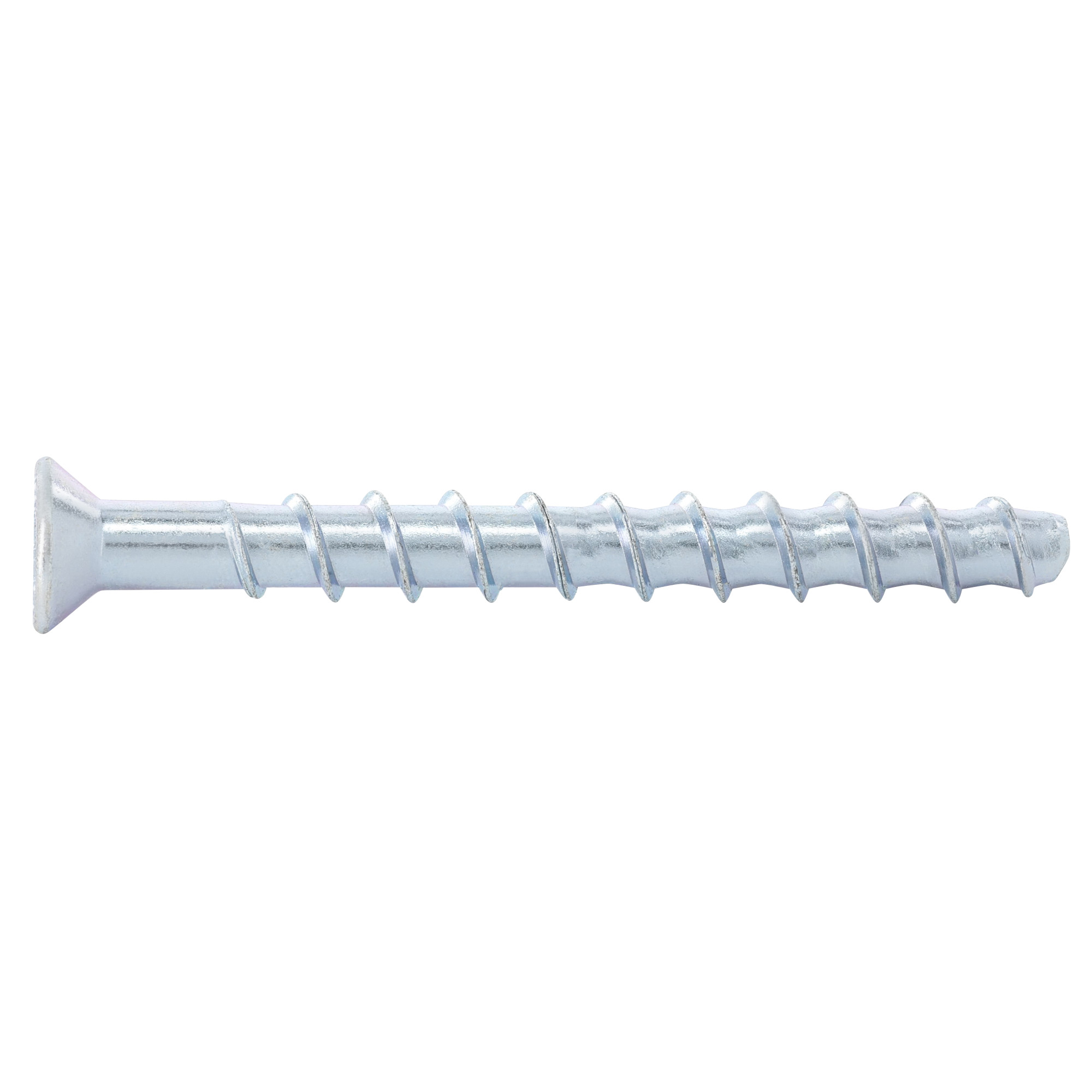 Power Pro Zinc Flat Head Screw-Bolt+ Anchor (1/4 in. x 3 in.) - 25 pc