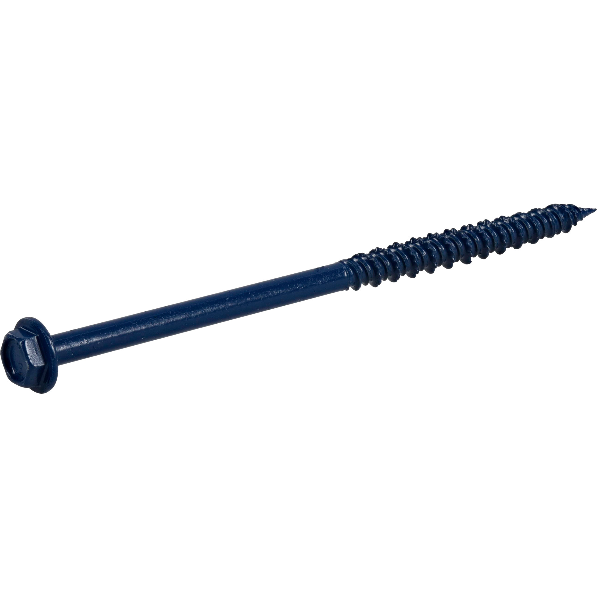 Power Pro Blue Hex Washer-Head Concrete Screw Anchor (3/16 in. x 3-3/4 in.) - 100 pc