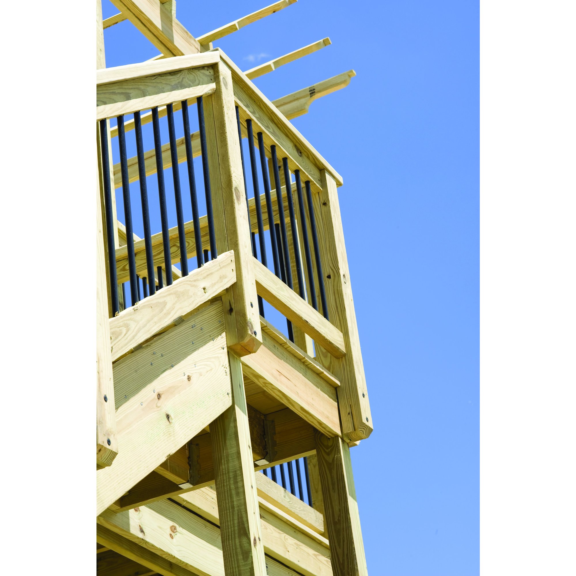 Deck Plus Black Coated Lag Screws 1/4 in. x 1-1/2 in.