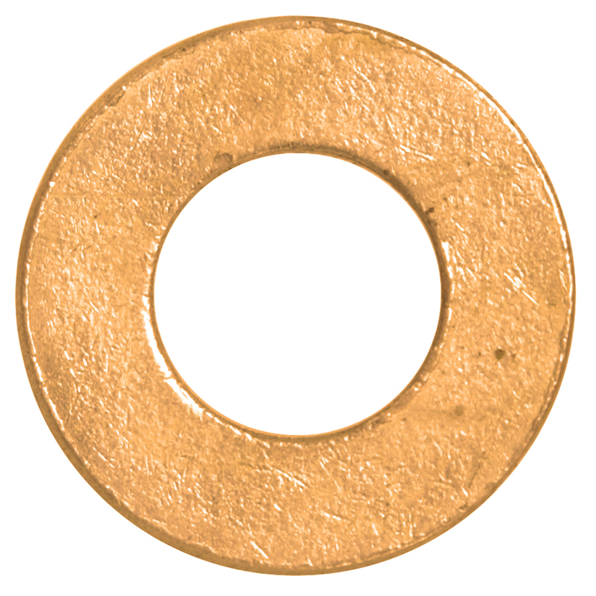 Hillman Brass Flat Washers #6S