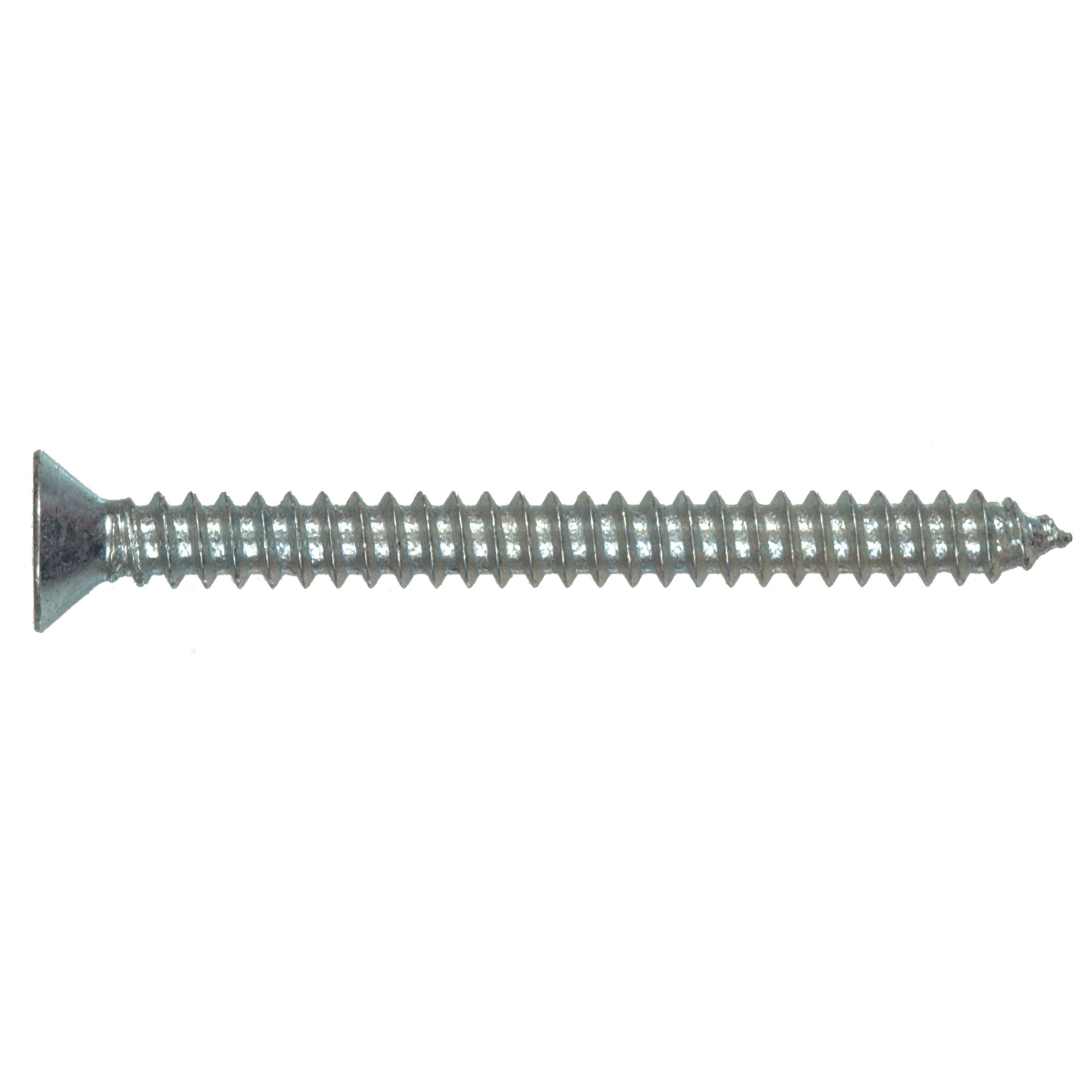 Hillman Zinc Flat Head Phillips Sheet Metal Screw (#12 x 3/4 in.) - 100 pc