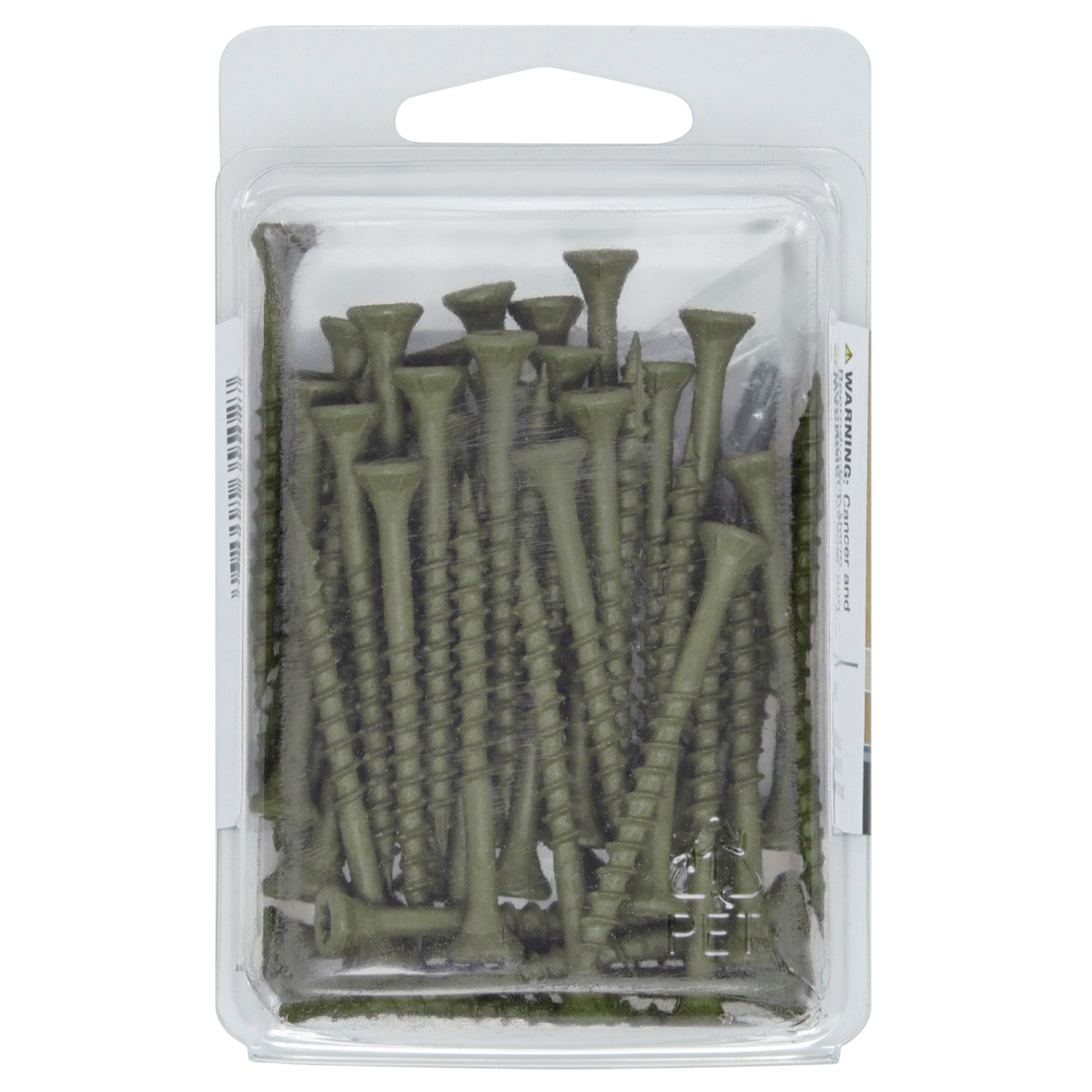 Deck Plus Green Deck Screws (#10 x 3-1/2 in.)