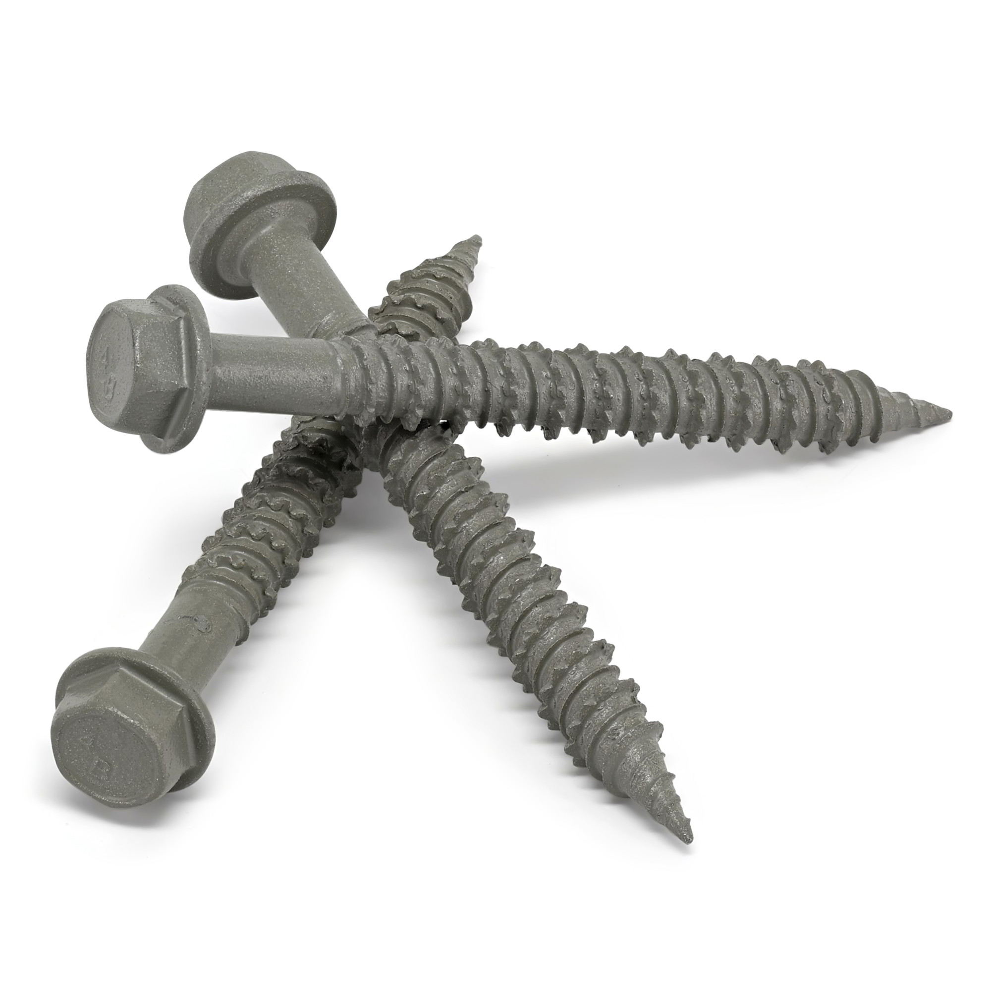 Power Pro 410 Stainless Hex Washer Concrete Screw Anchor (1/4 in. x 2-1/4 in.) 100pc