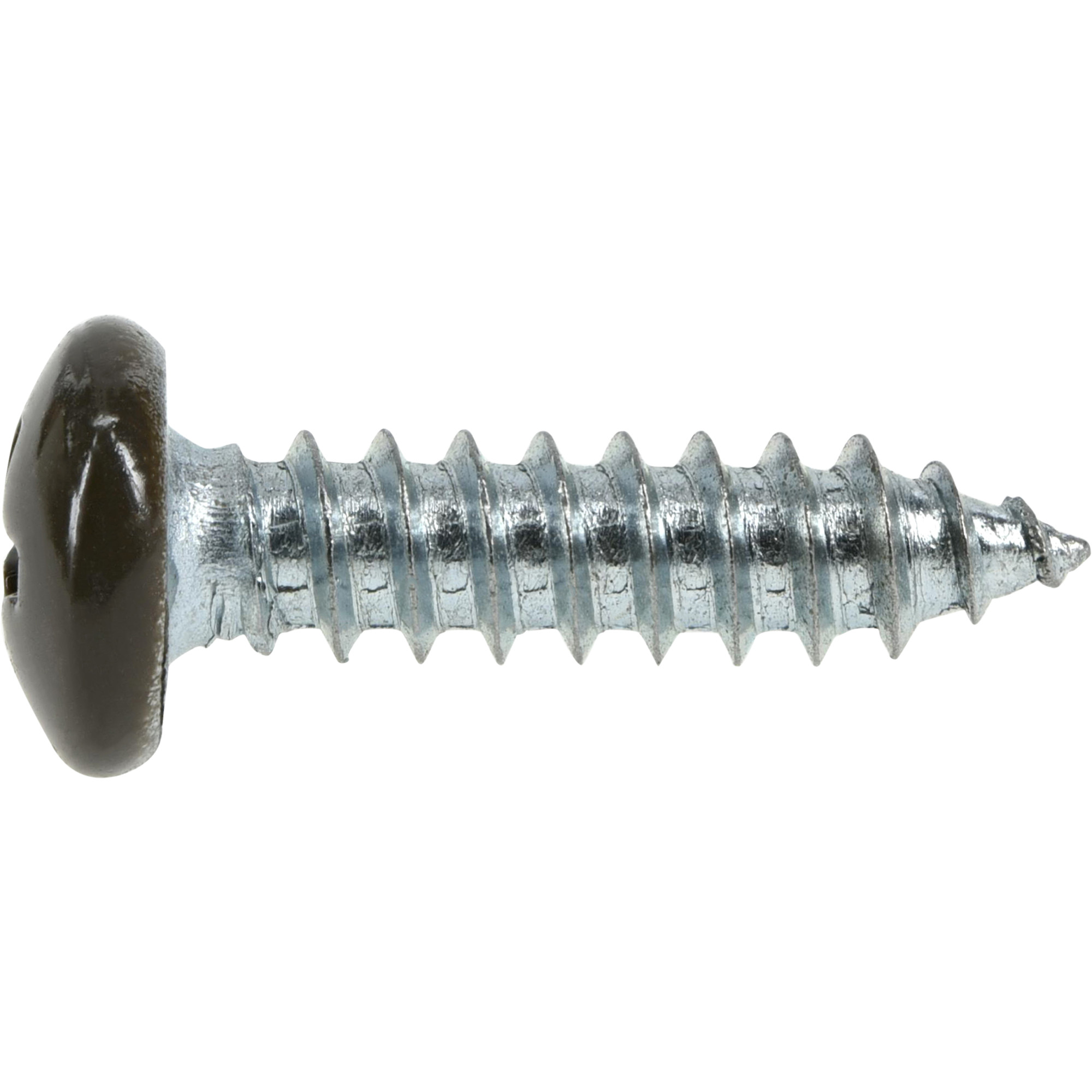 Hillman Brown Pan-Head Phillips Sheet Metal Screws (#10 x 3/4 in.) - 100 pc