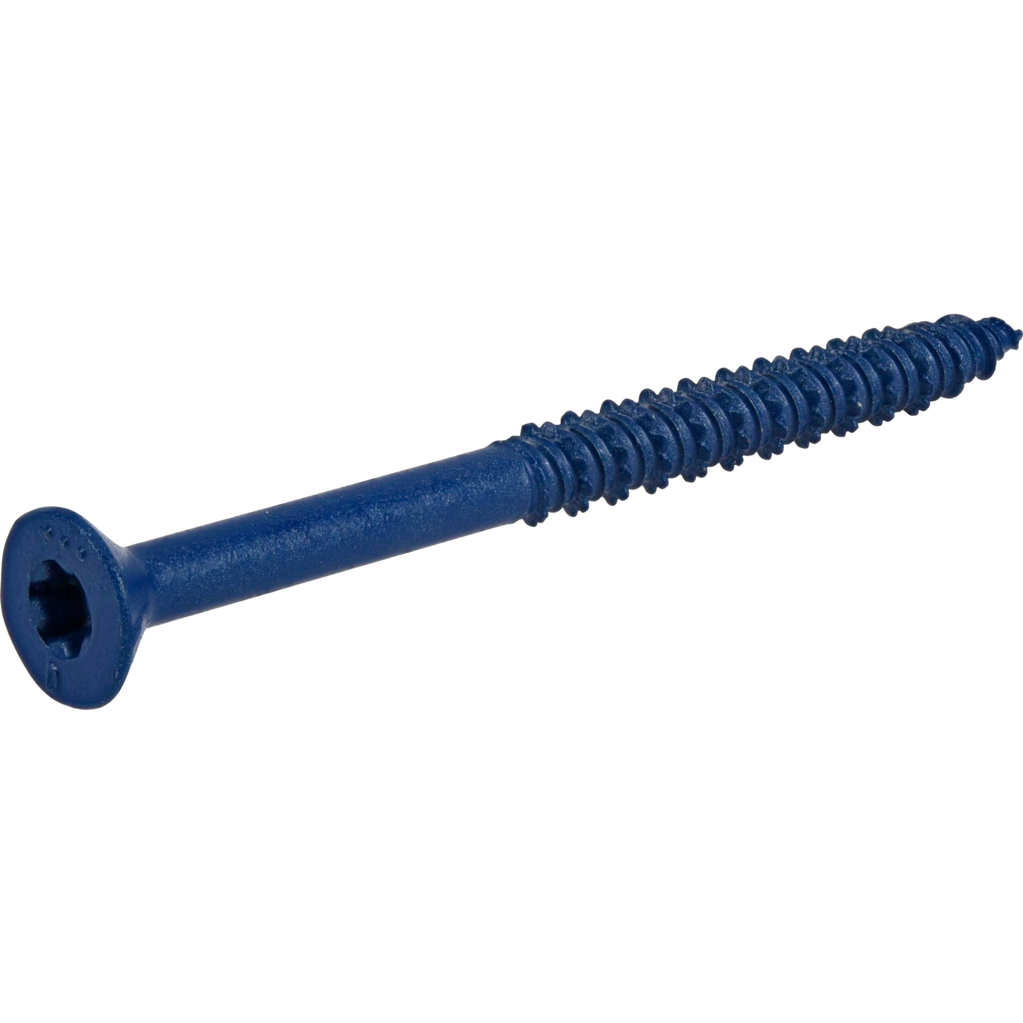 Power Pro Blue Flat-Head Concrete Screw Anchor (1/4 in. x 3-1/4 in.) - 100 pc