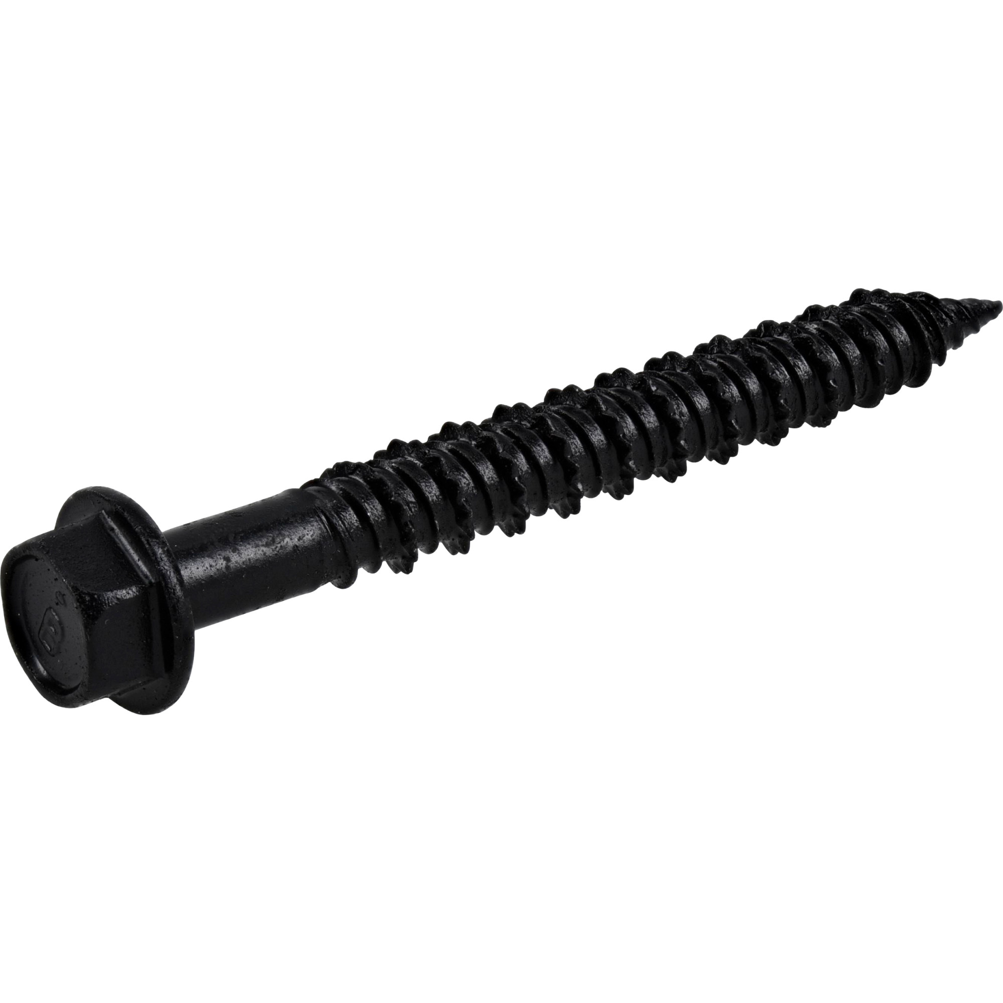 Power Pro Black Hex Washer-Head Concrete Screw Anchor (1/4 in. x 2-1/4 in.) - 100 pc