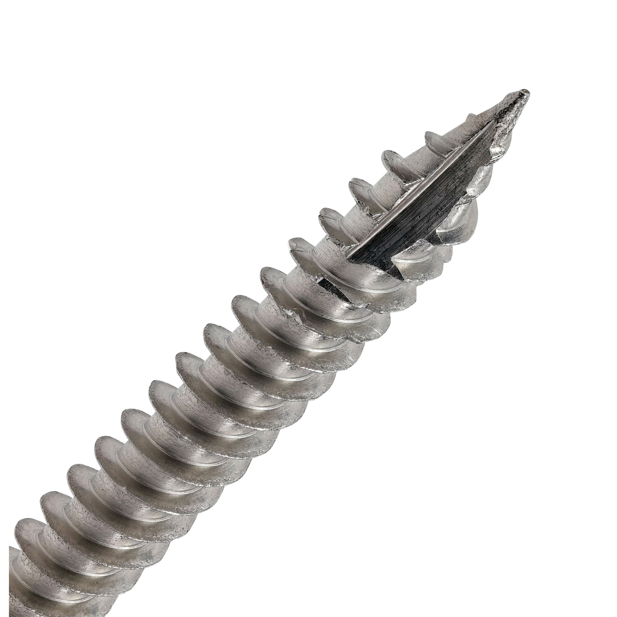 Power Pro 316SS Heavy Duty TimberWood Structural Screws (3/8 in. x 5 in.) - 1pc
