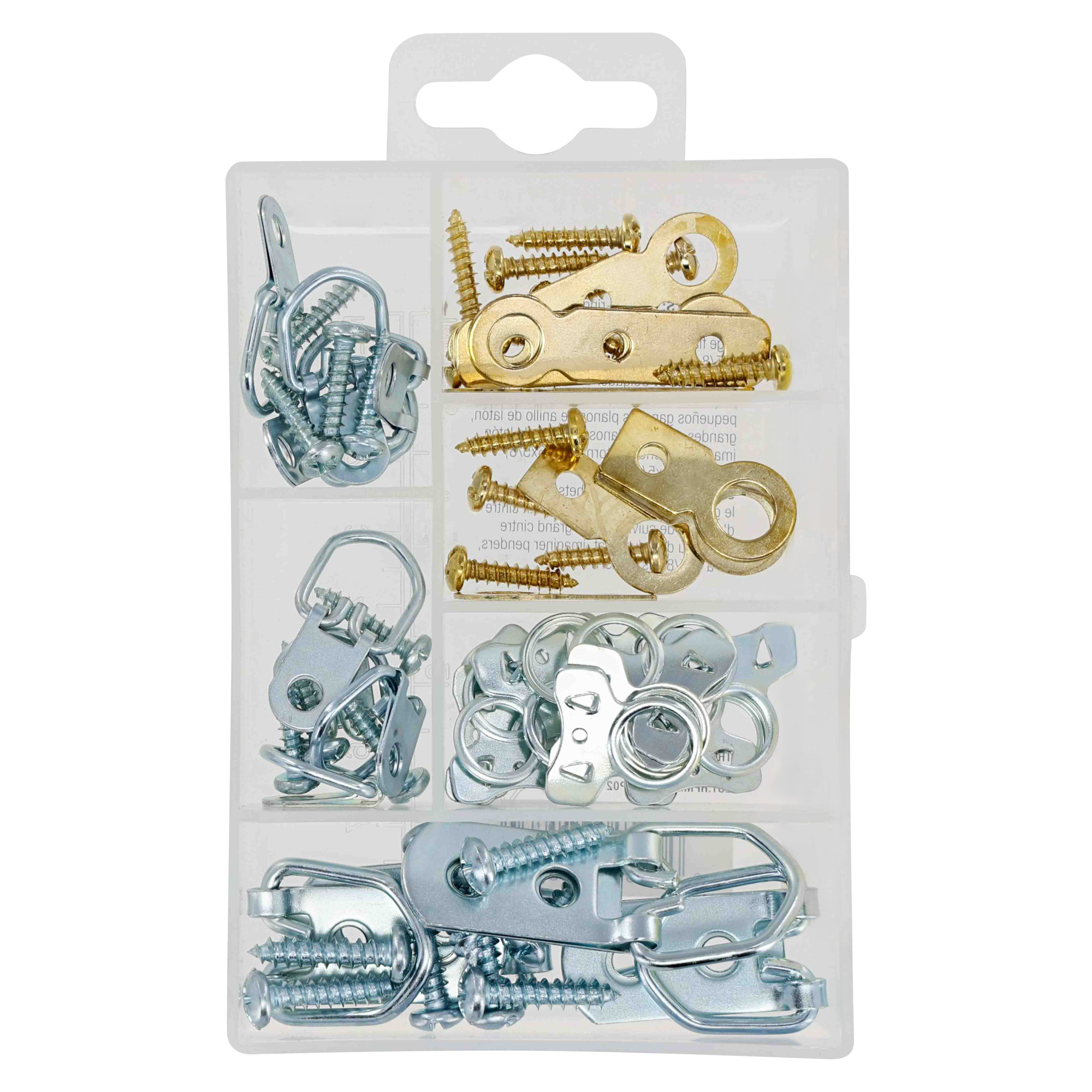 Hillman Picture Hanger Assortment 60 Piece
