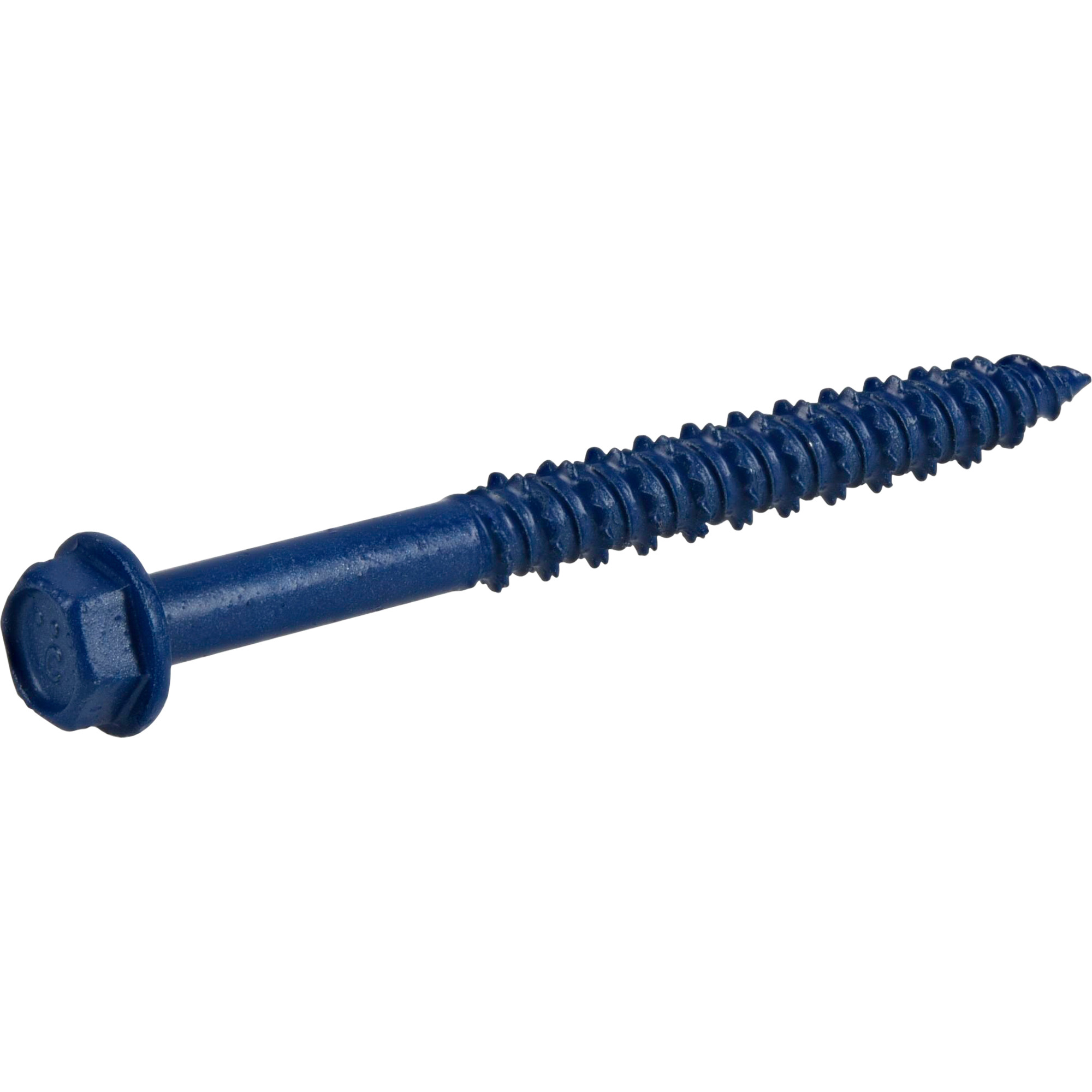 Power Pro Blue Hex Washer-Head Concrete Screw Anchor (1/4 in. x 2-3/4 in.) - 100 pc