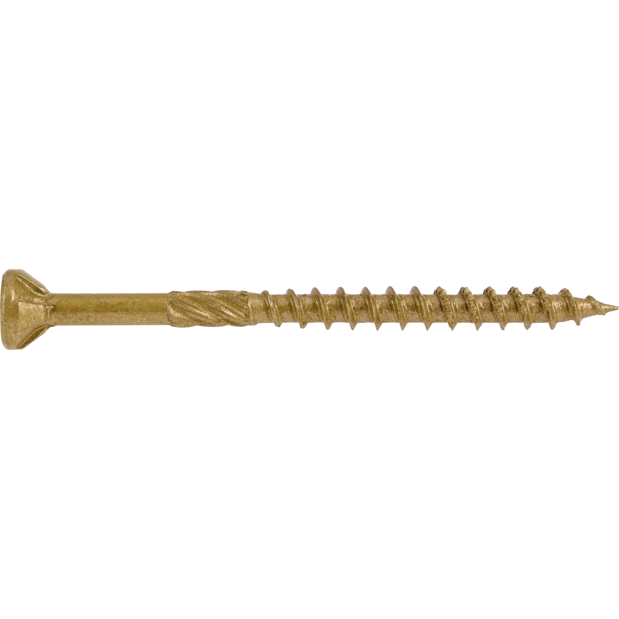 Power Pro Premium Bronze Exterior Wood Screws (#9 x 2-1/2 in.) - 2500 pc