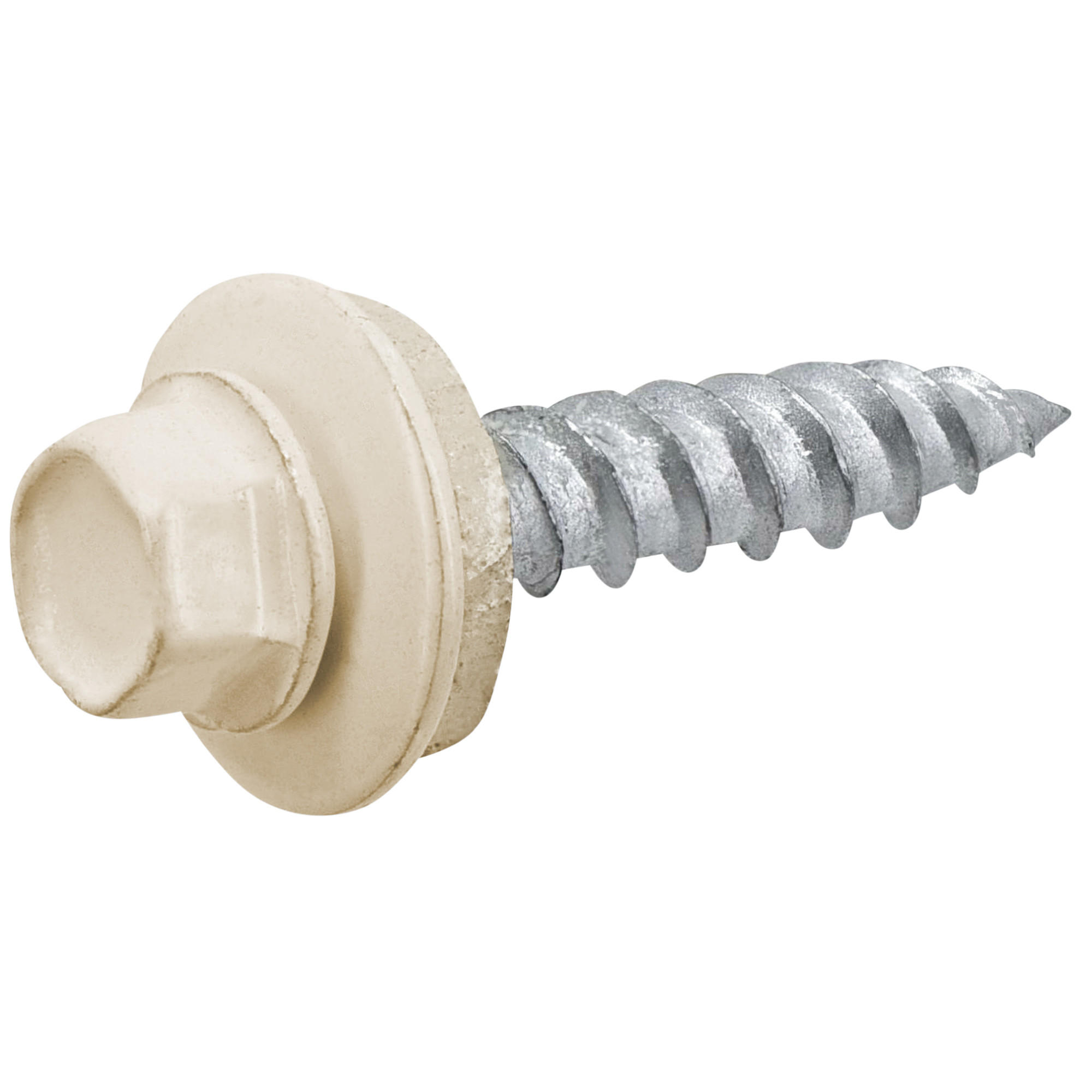 Hillman Beige Painted Self-Piercing Sheeter (#10 x 2 in.)