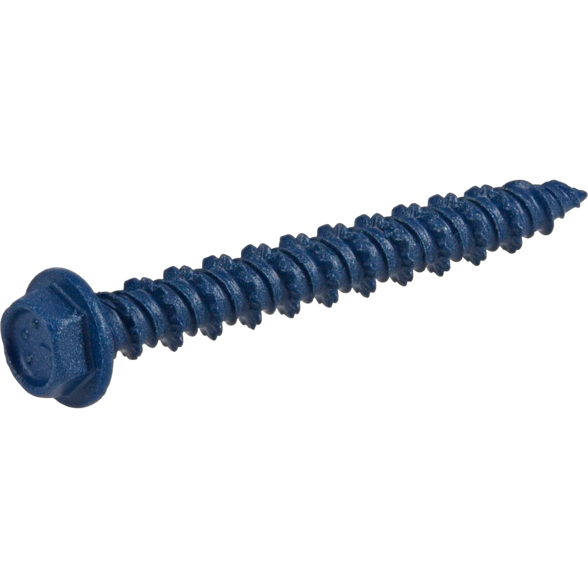 Power Pro Blue Hex Washer-Head Concrete Screw Anchor (3/16 in. x 1-3/4 in.) - 100 pc
