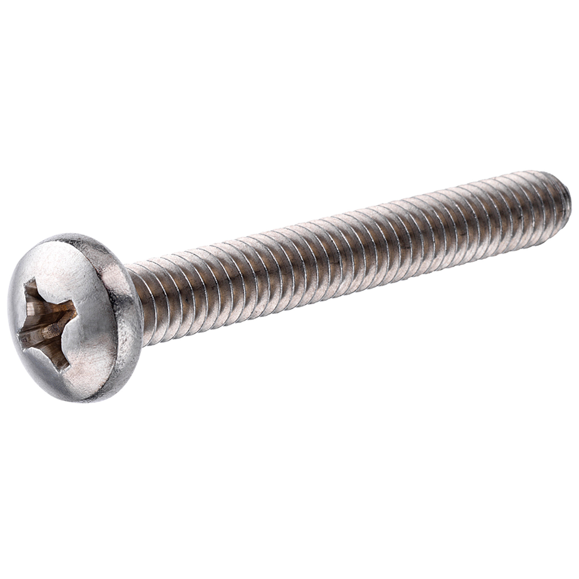 Hillman Stainless Phillips Pan-Head Machine Screws (1/4 in.-28 x 3/4 in.)