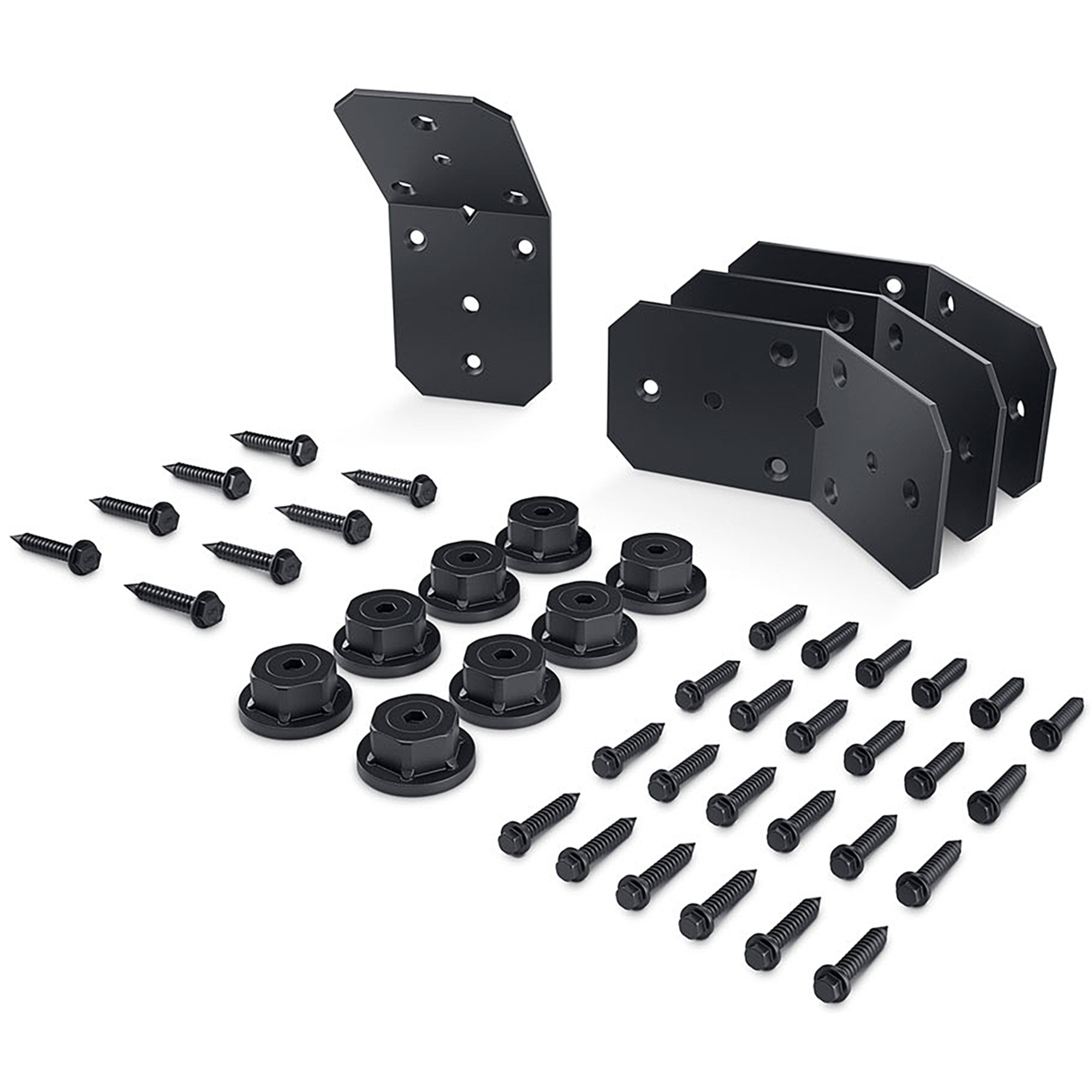 OZCO Ironwood Elevated Post Base Kit (10 in. x 10 in.)