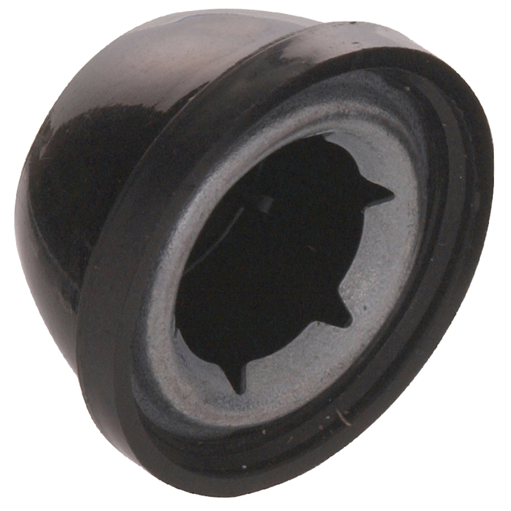 Hillman Black Push Nuts (7/16 in.) - 20 pc