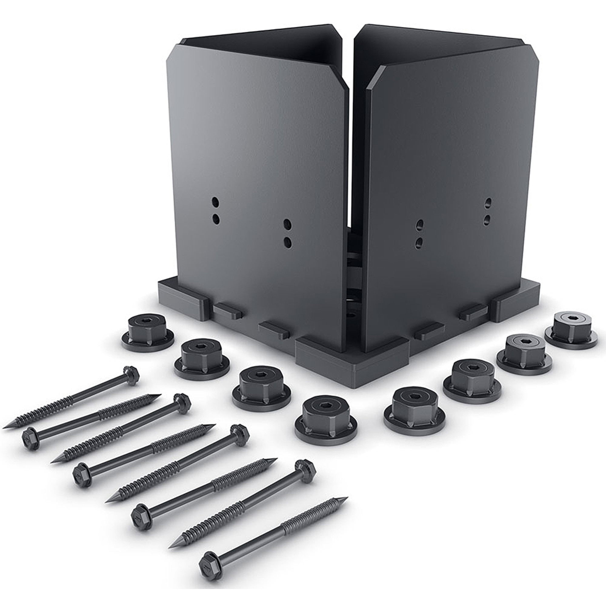 OZCO Ironwood Elevated Post Base Kit (8 in. x 8 in.)