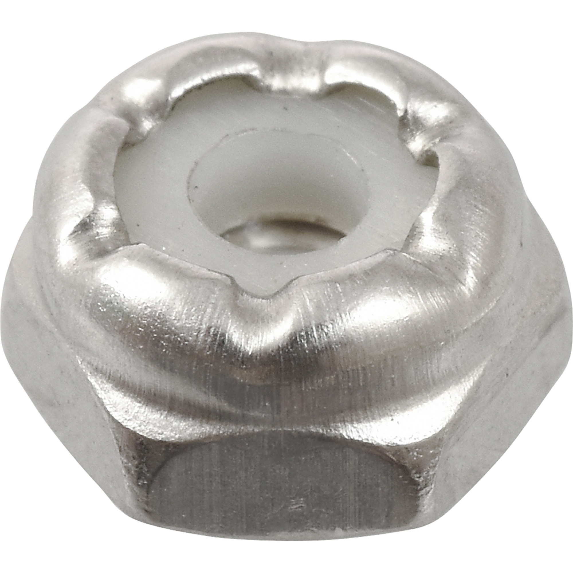 Hillman 18-8 Stainless Steel Nylon Insert USS Coarse Stop Nut #6-32