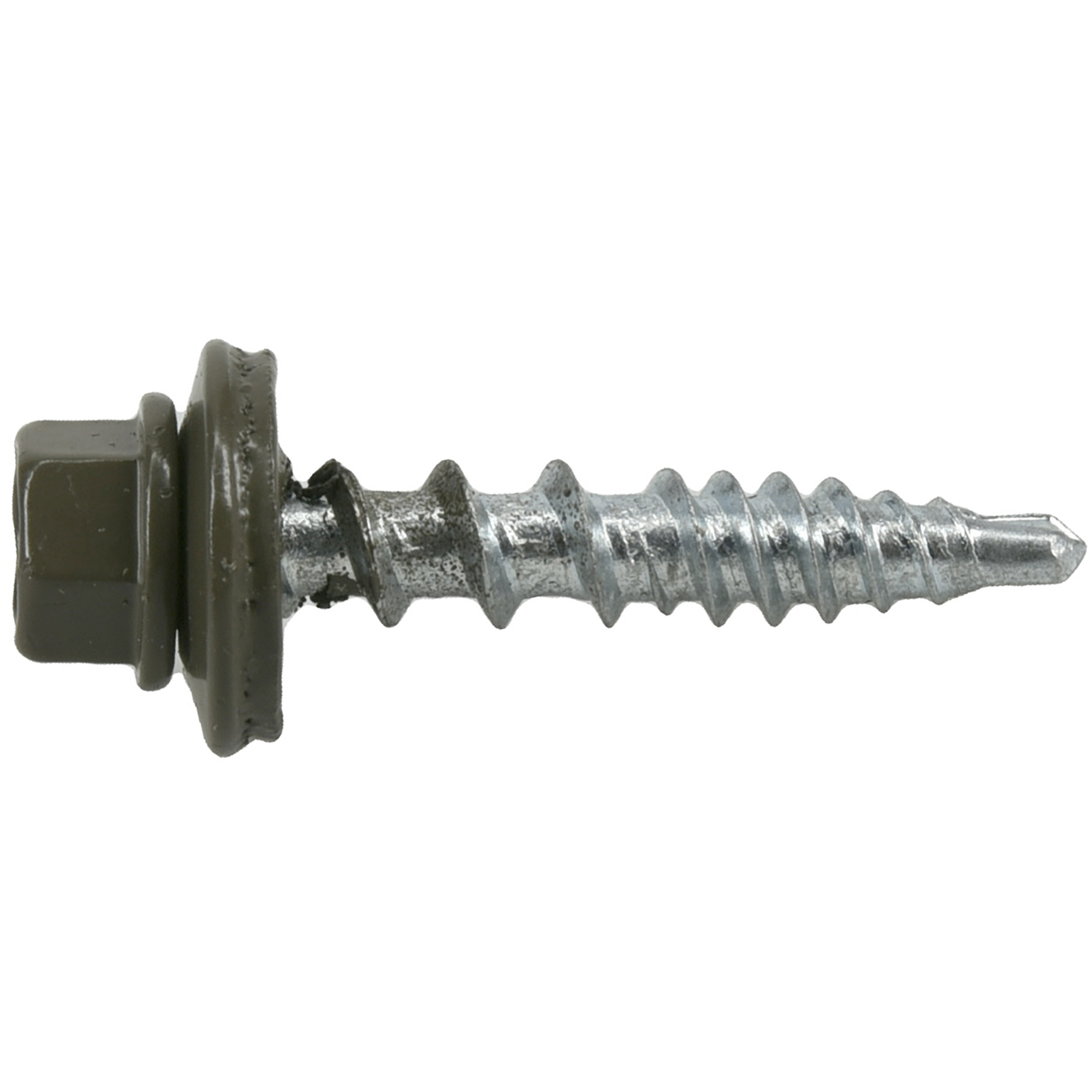 Power Pro Black Self Drilling Metal-to-Wood Roofing Screws (#10 x 1 in.) - 250 pc