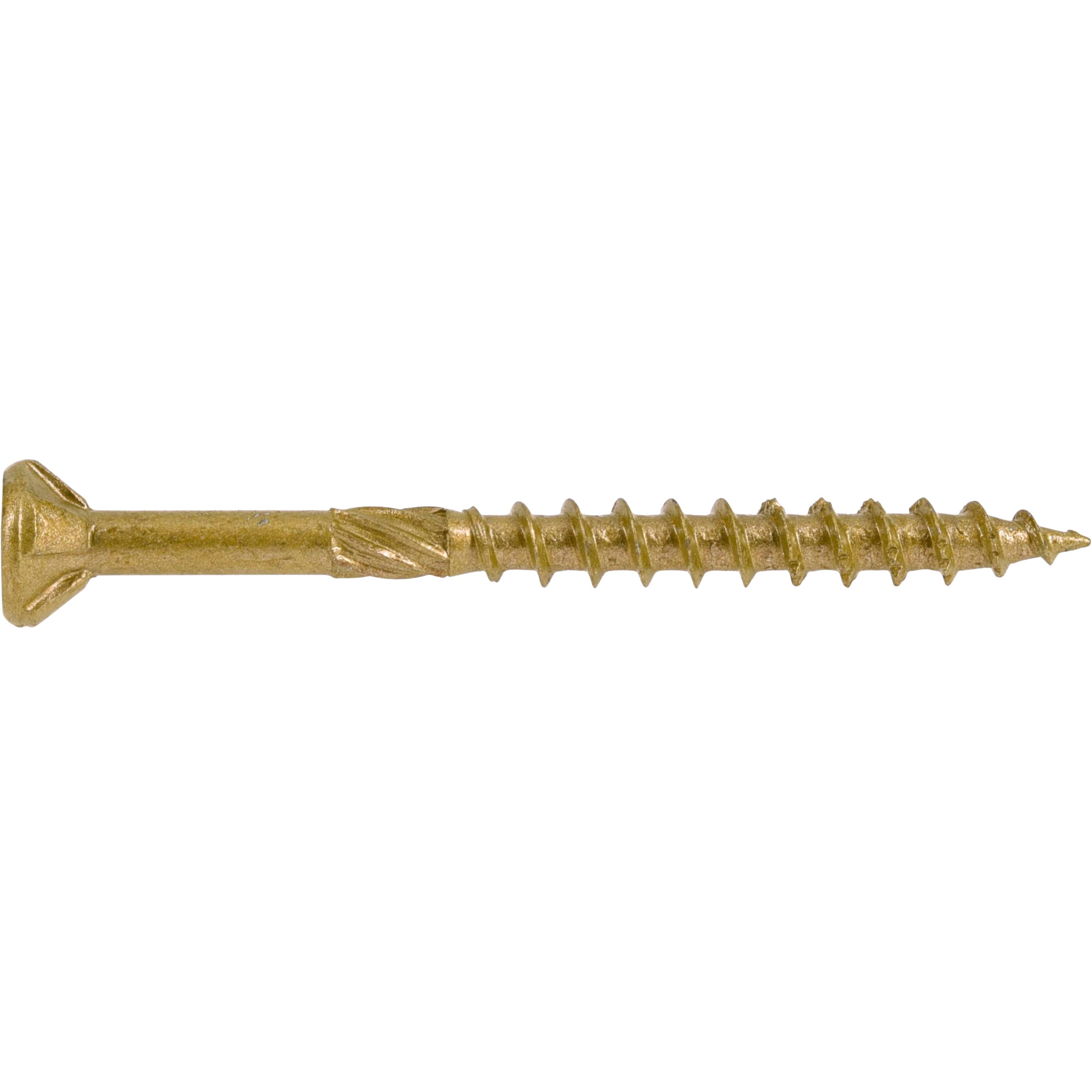 Power Pro Premium Bronze Exterior Wood Screws (#8 x 2 in.) - 50 pc