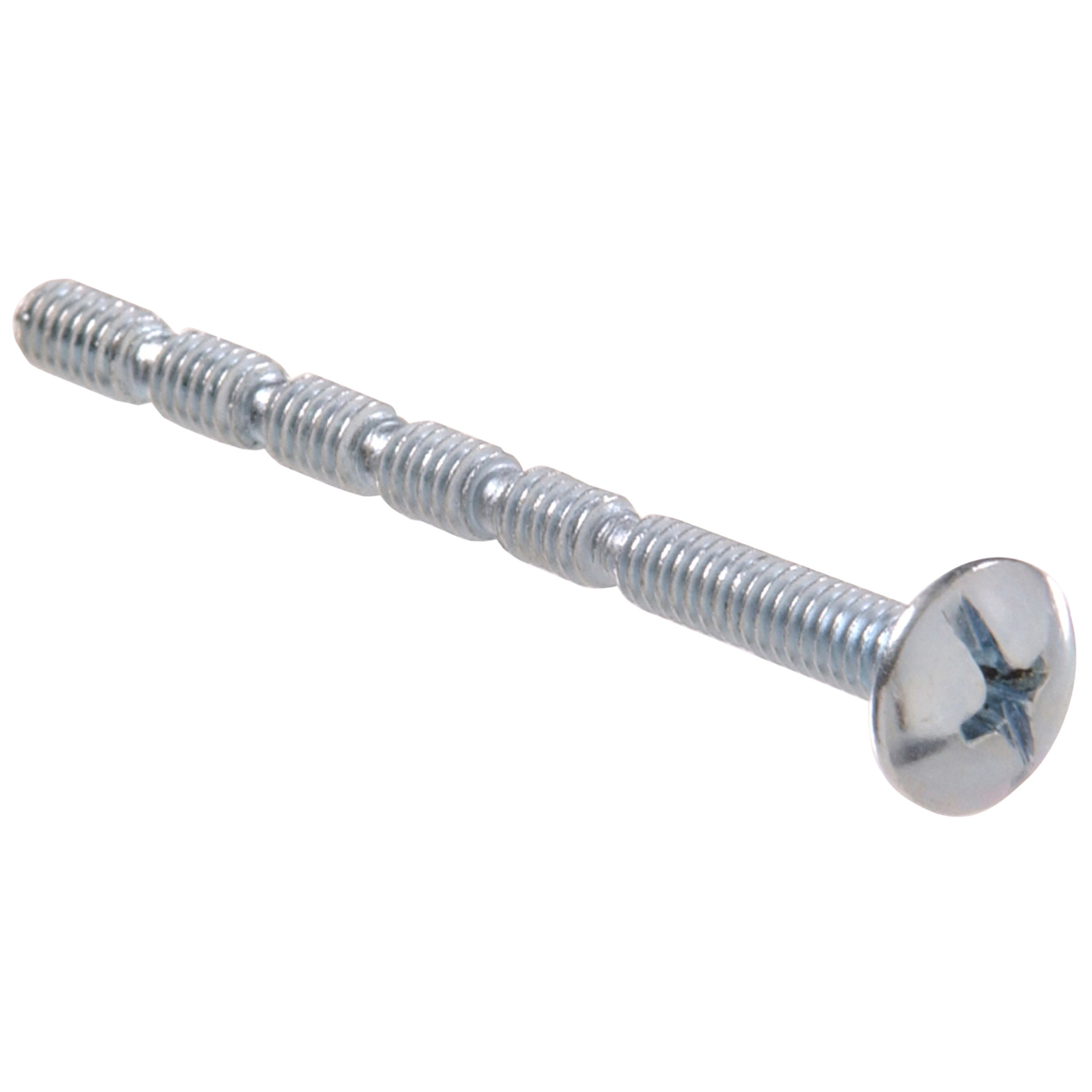Hillman Zinc Breakaway Machine Screw #8-32 x 2 in.