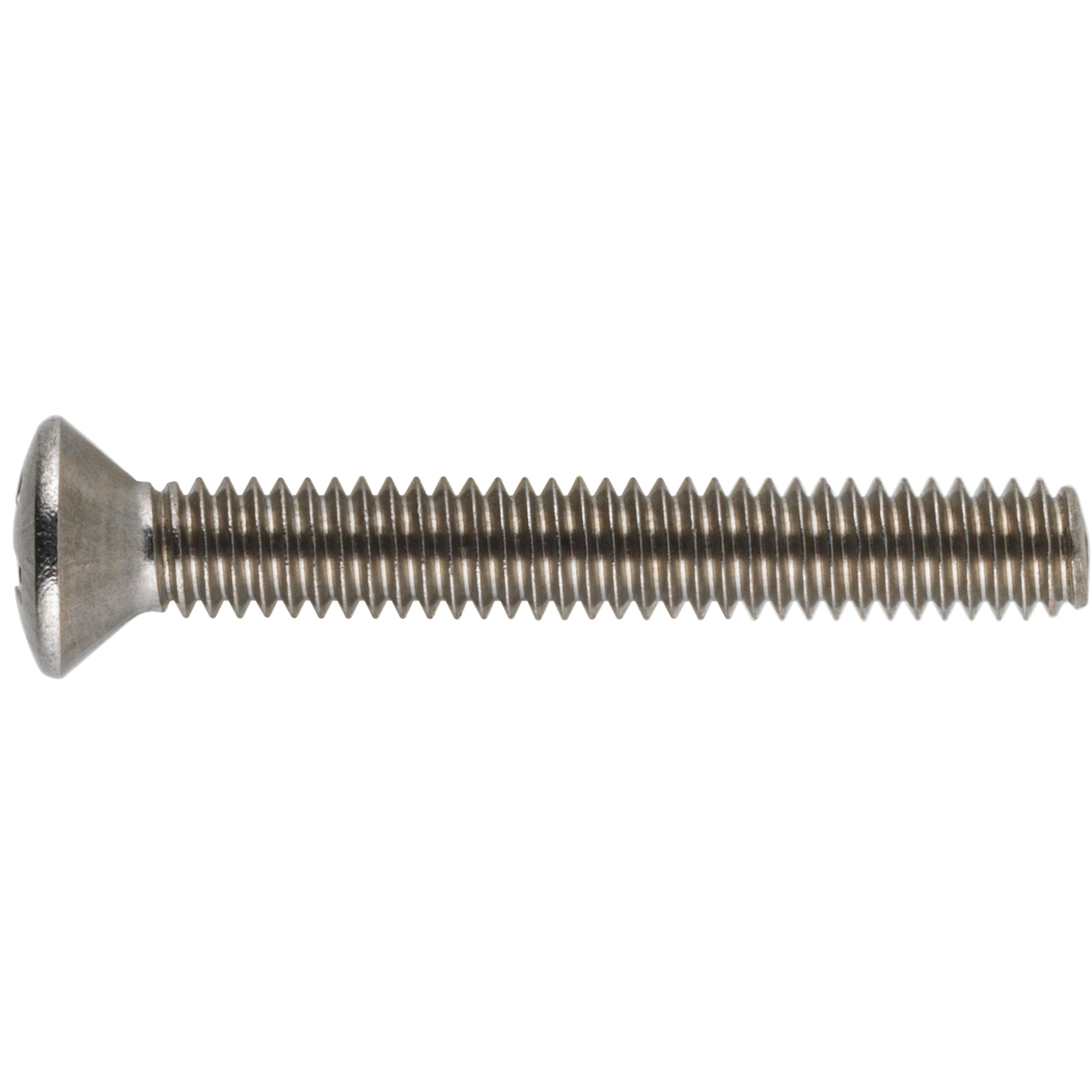 Hillman Class 4.8 Phillips Oval-Head Metric Machine Screws (M4-0.70 x 30mm) - 15 pc